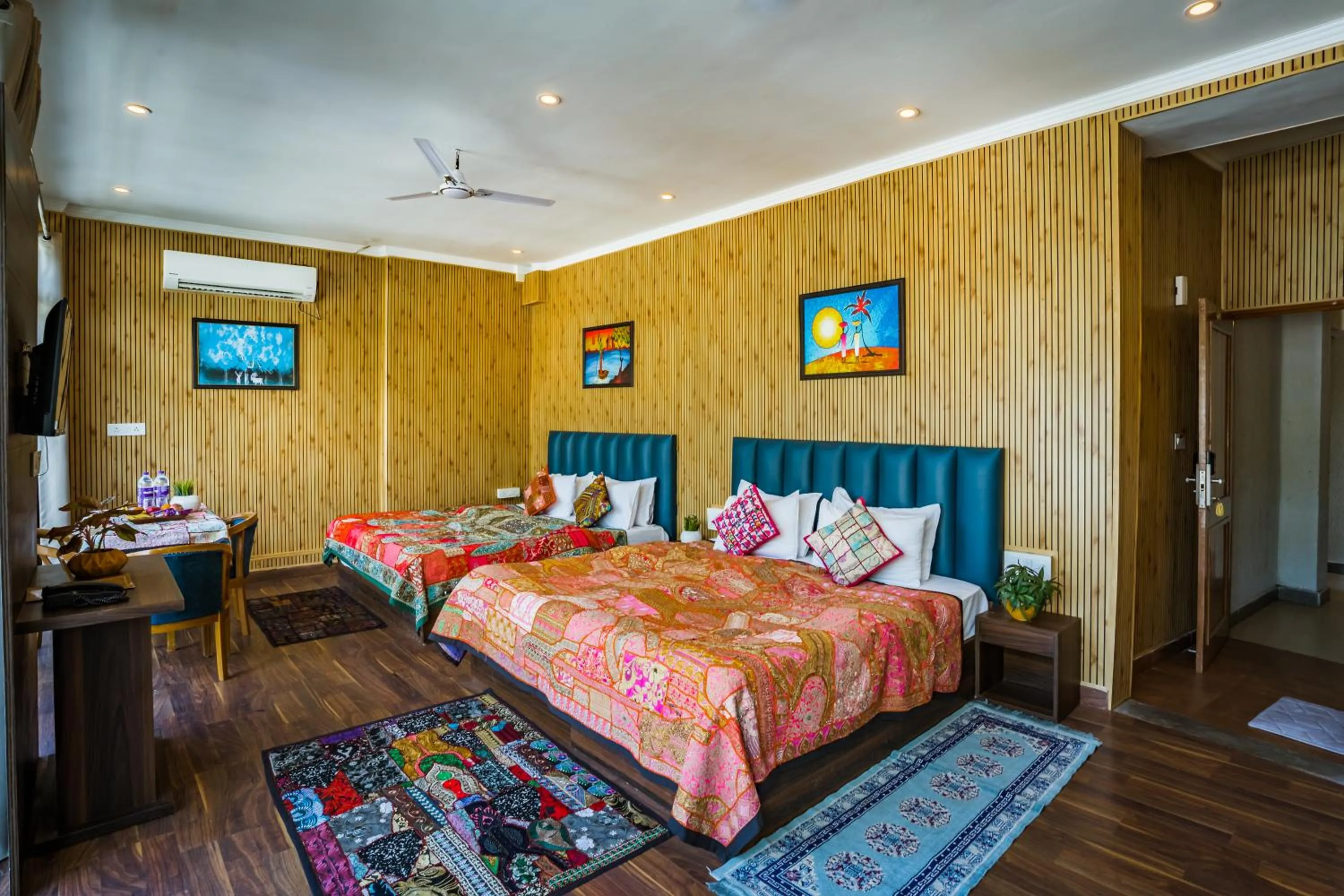 Photo of the whole room, Bed in Tripli Hotels Ayushman Retreat