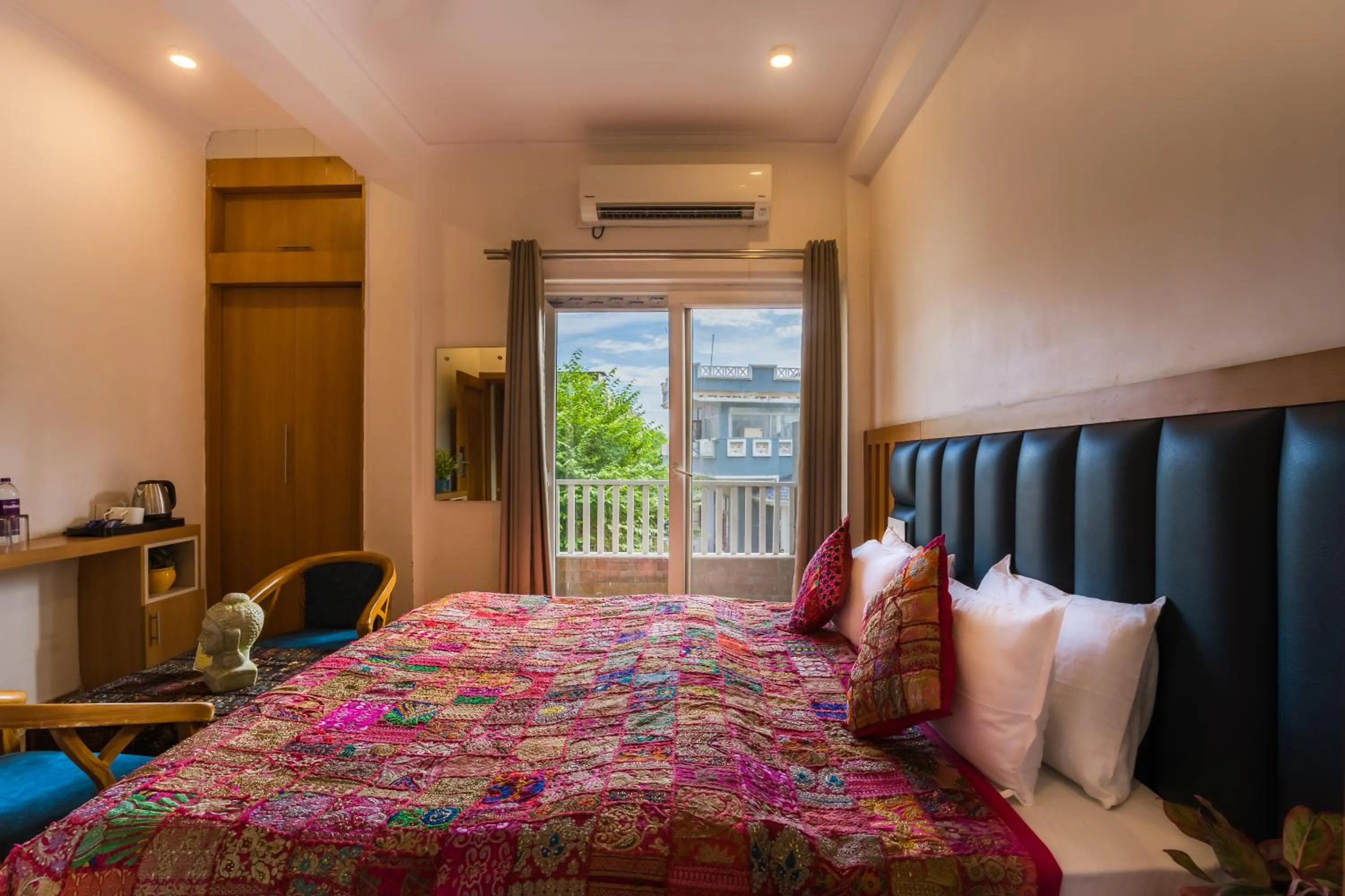 Photo of the whole room, Bed in Tripli Hotels Ayushman Retreat