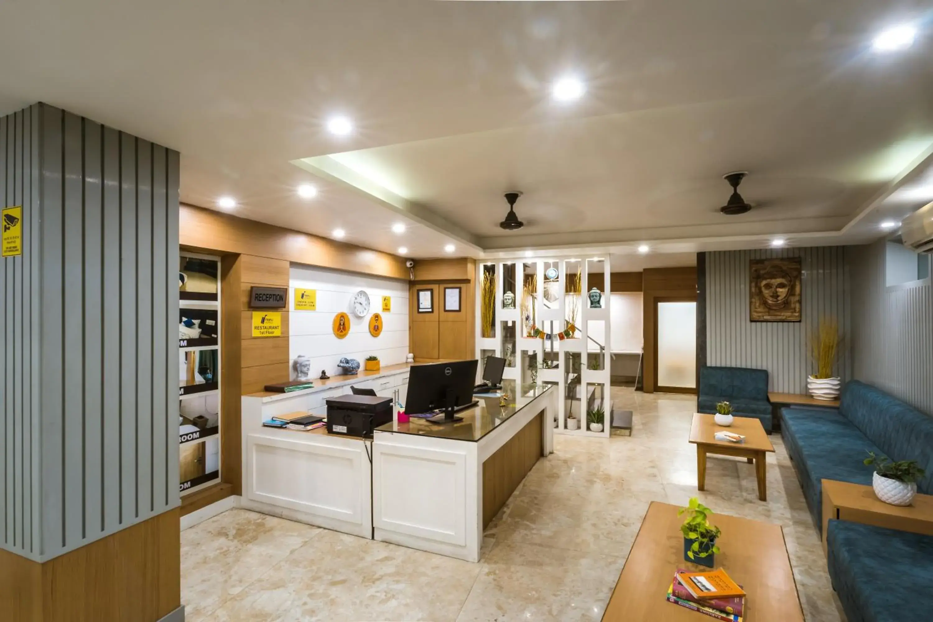 Lobby or reception in Tripli Hotels Ayushman Retreat Lobby or reception in Tripli Hotels Ayushman Retreat