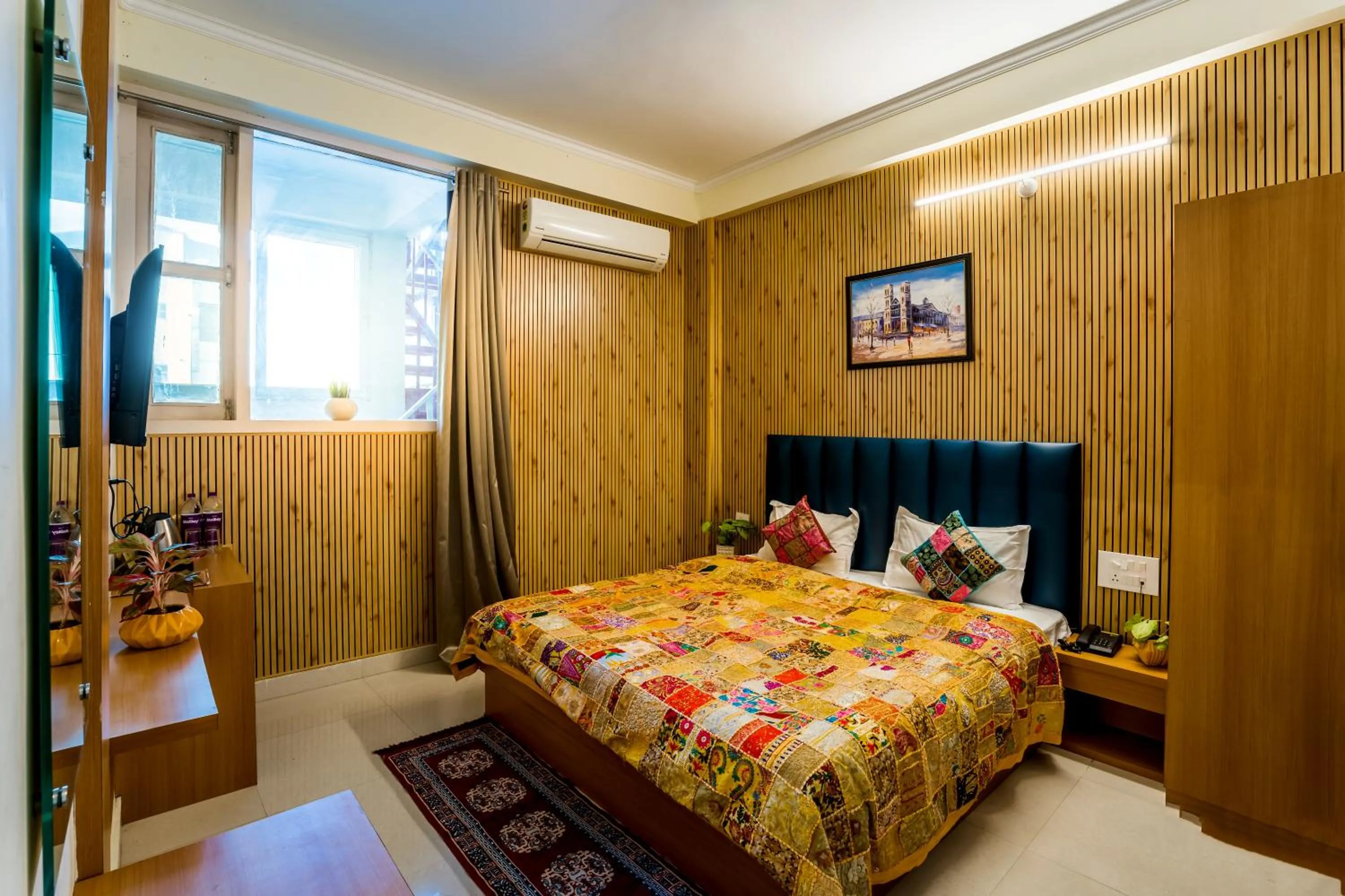 Photo of the whole room, Bed in Tripli Hotels Ayushman Retreat