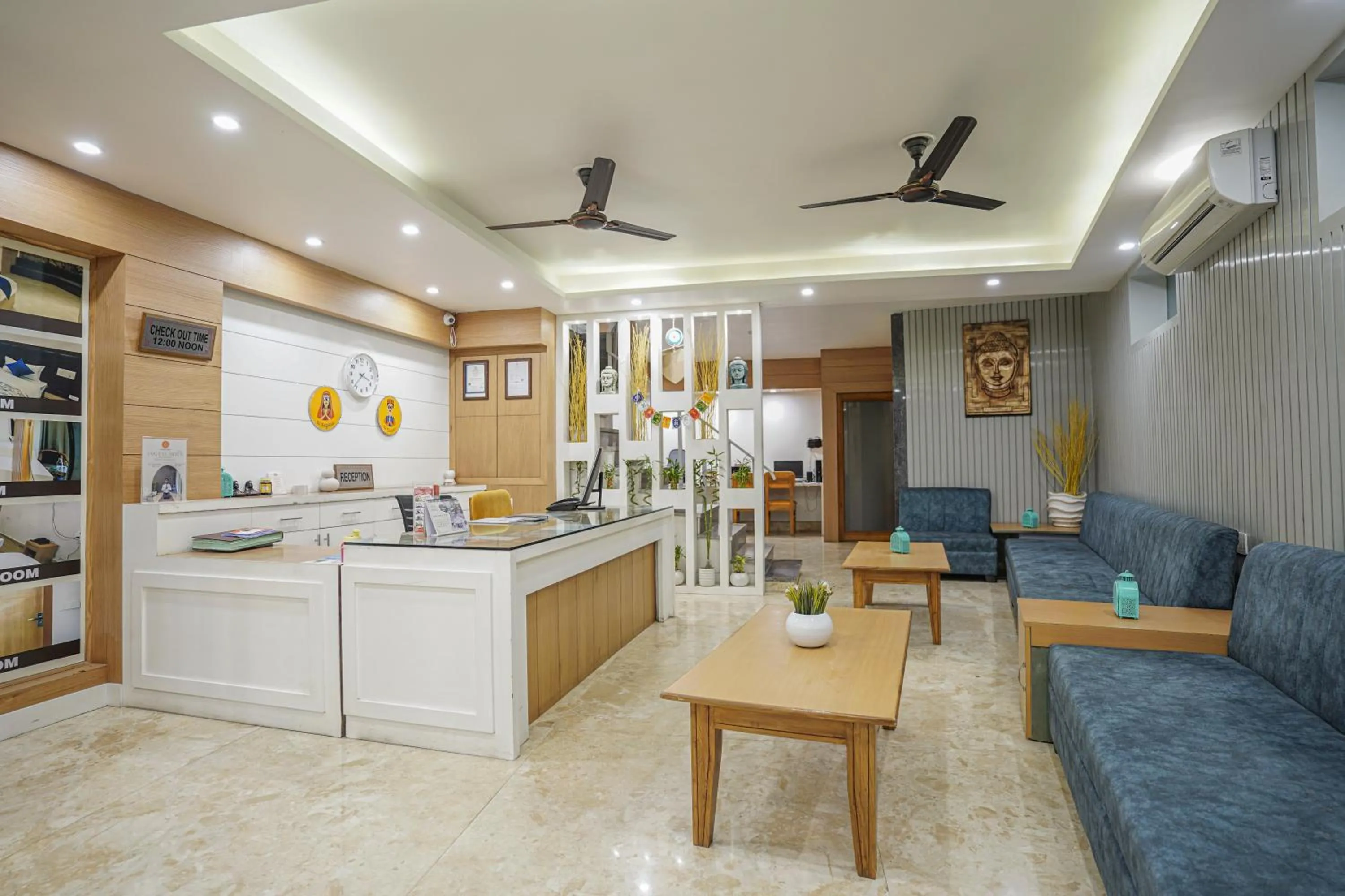 Lobby or reception in Tripli Hotels Ayushman Retreat