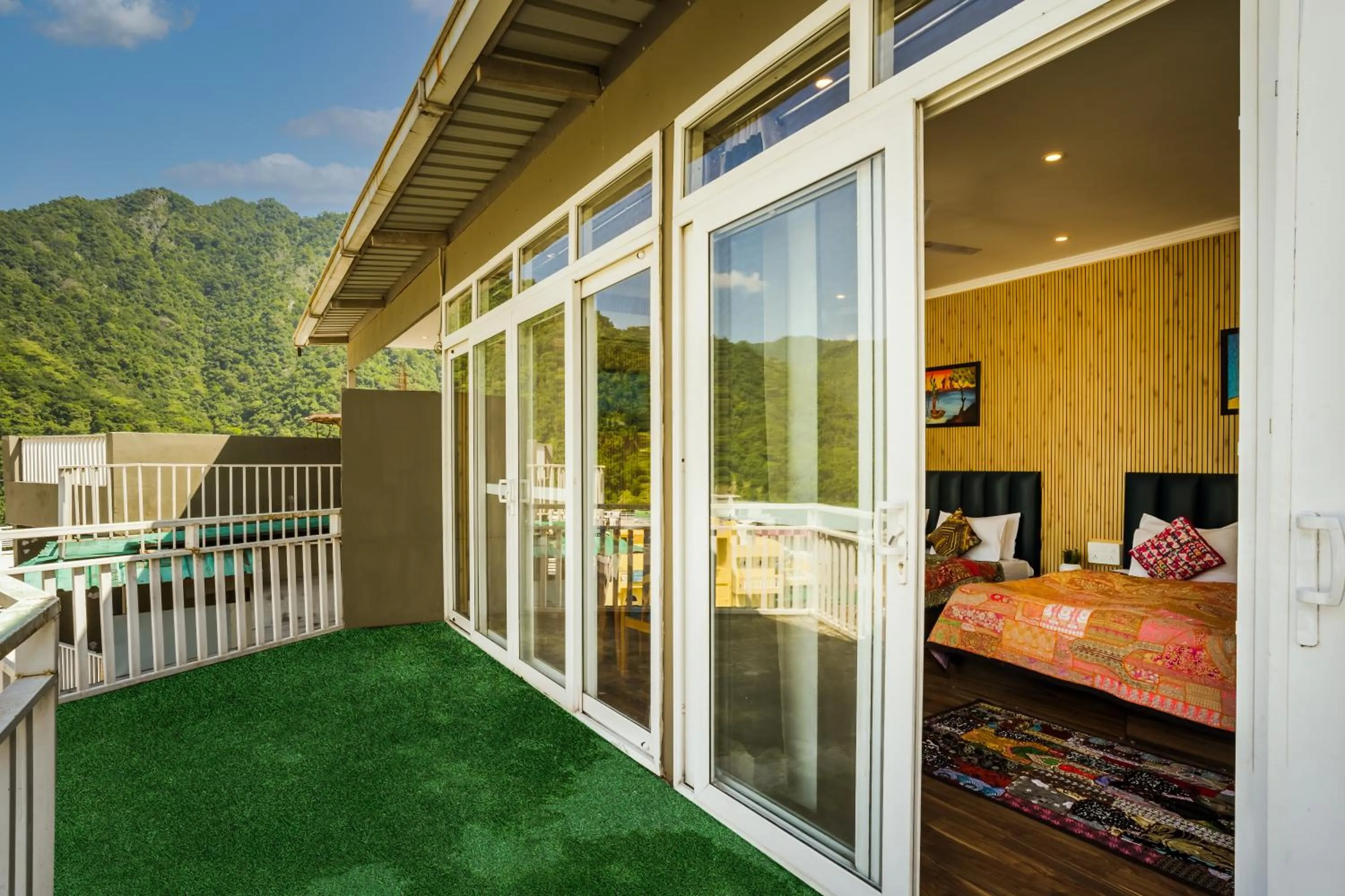 Balcony/Terrace in Tripli Hotels Ayushman Retreat