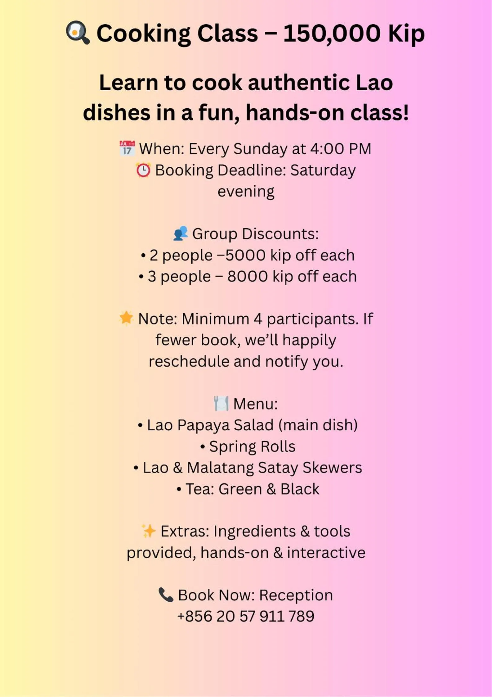 Activities in Champa Inn Hotel