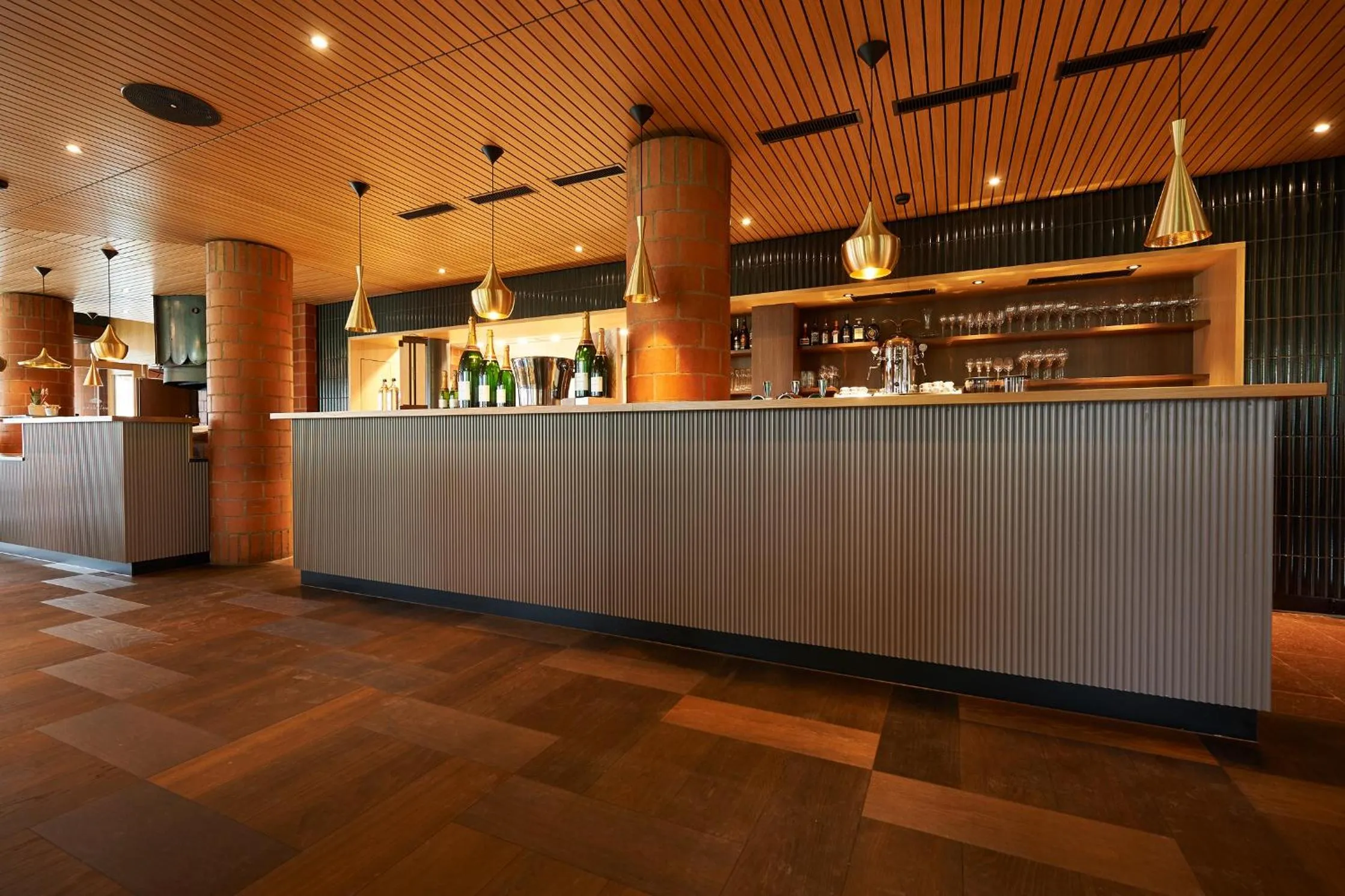 Lobby or reception in Parkhotel Wallberg