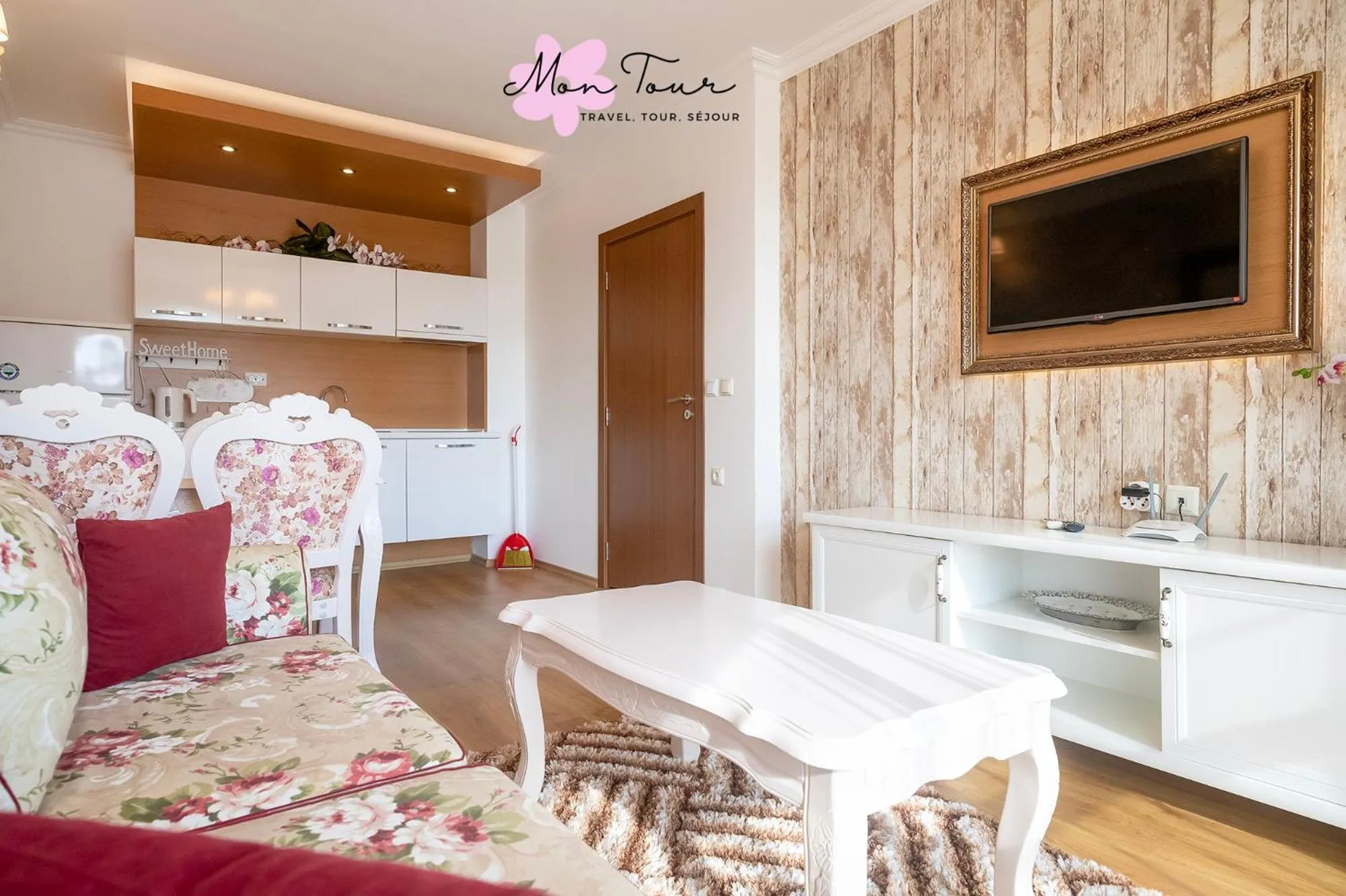 TV and multimedia in Mon Tour apartments