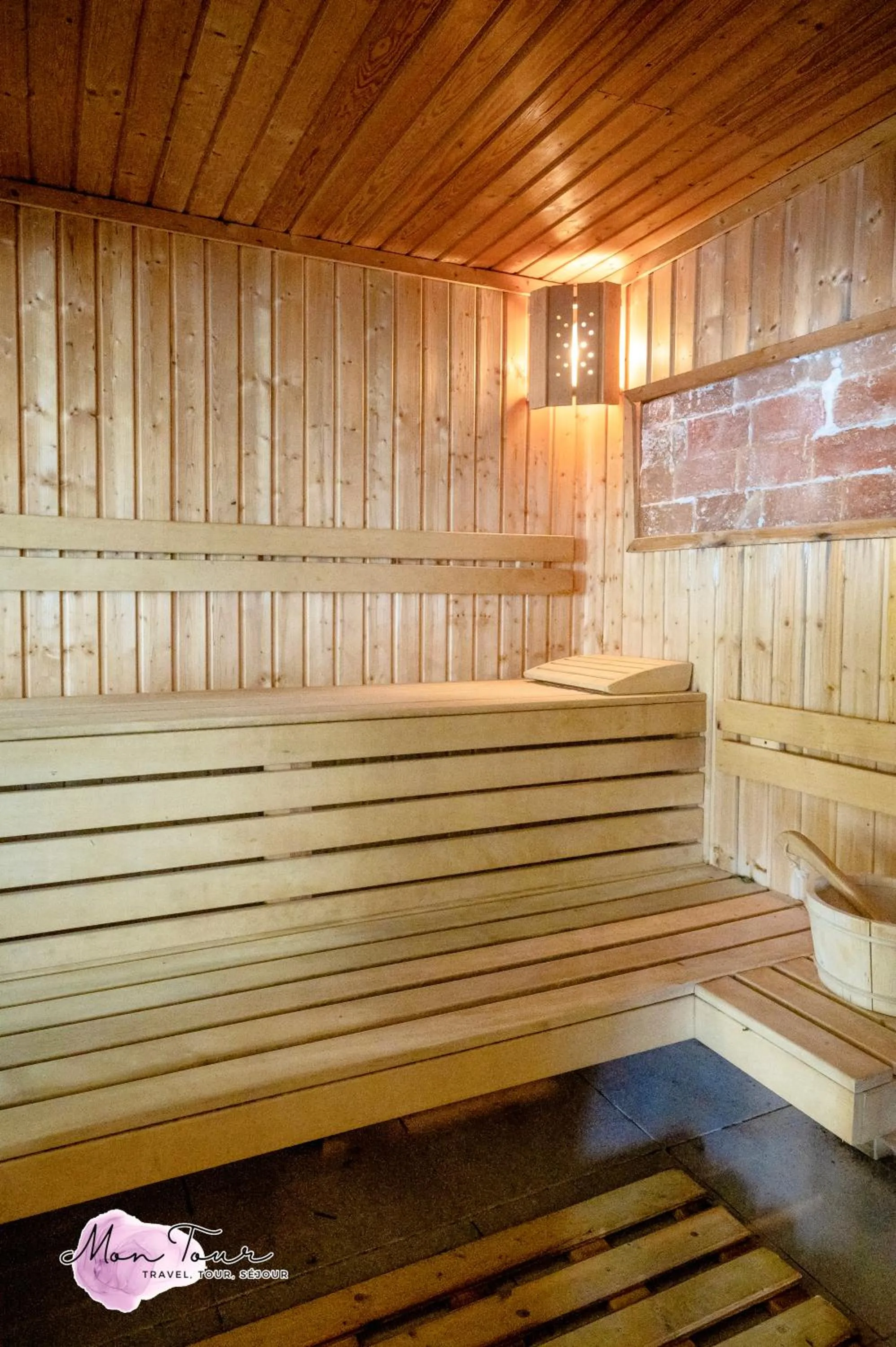 Sauna in Mon Tour apartments