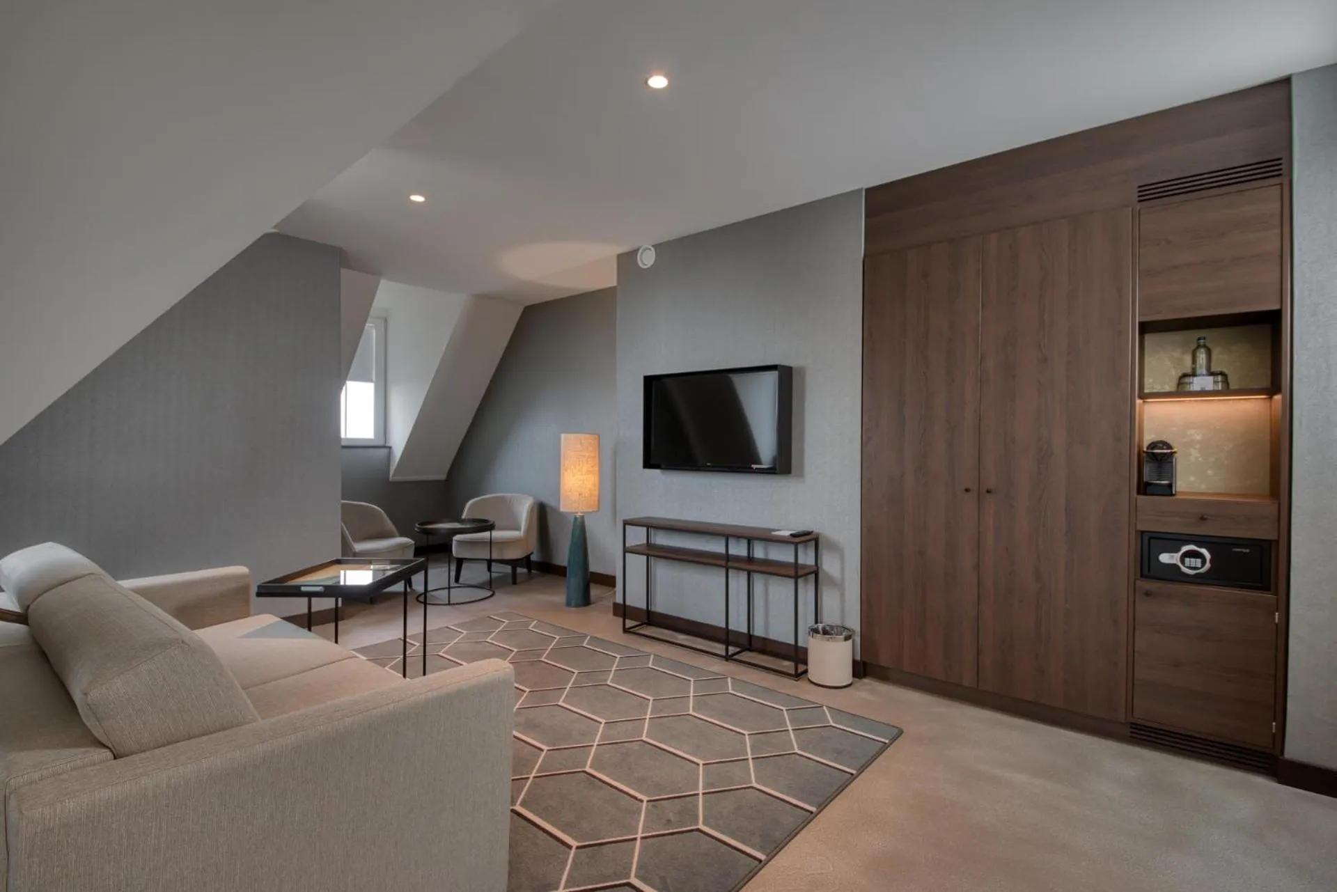 Living room in Hotel de Schelde