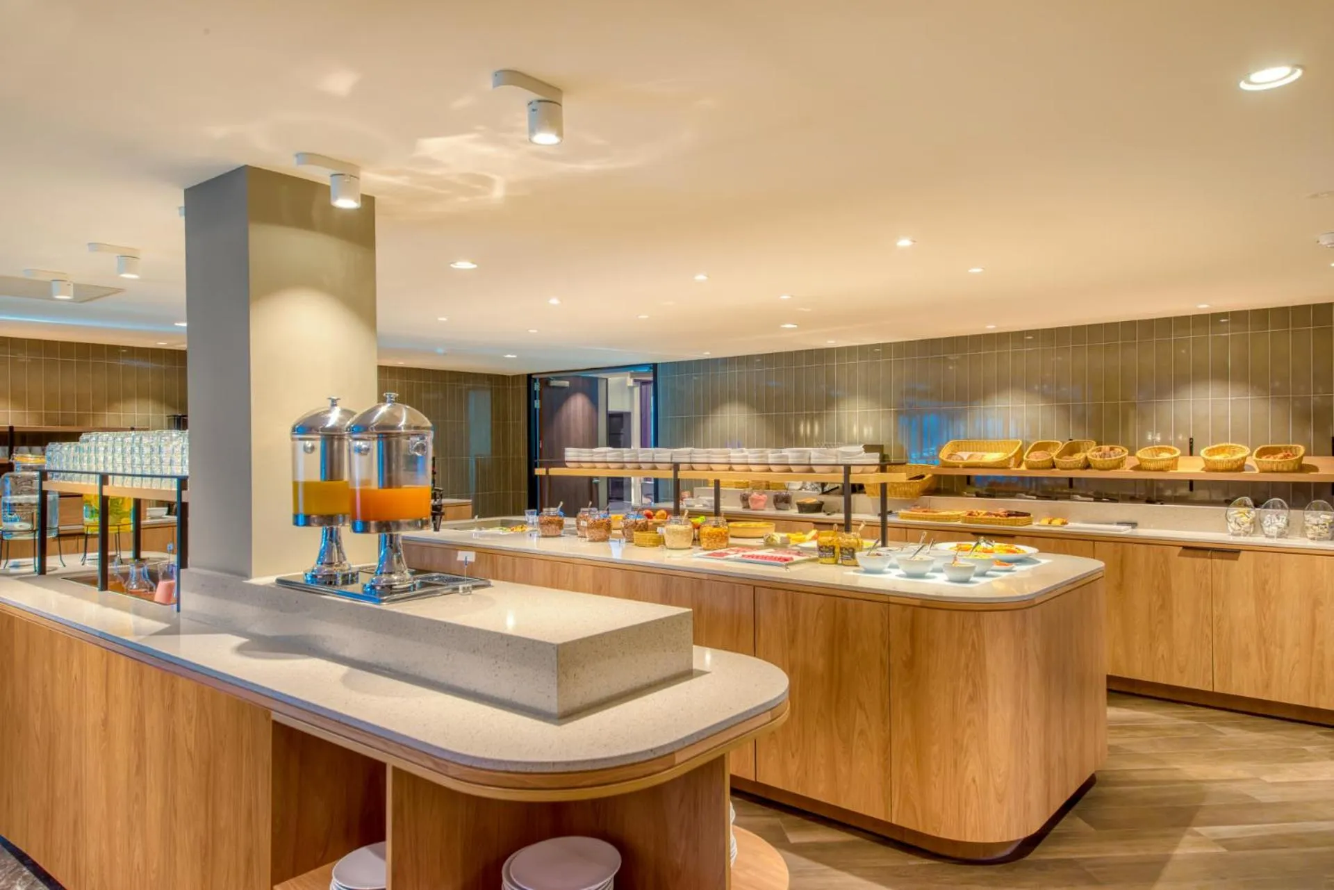 Buffet breakfast in Hotel de Schelde