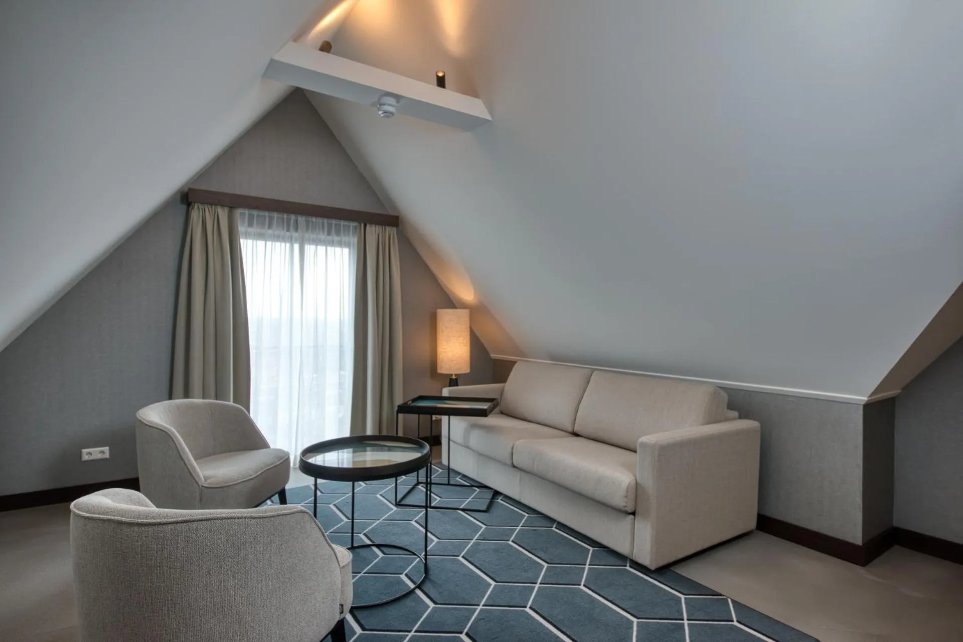 Living room in Hotel de Schelde