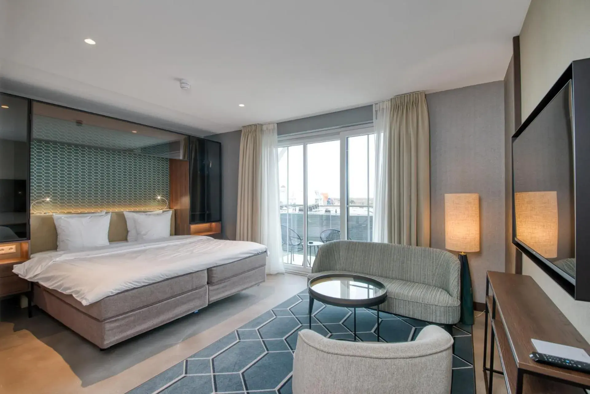 Comfort room with Garden View in Hotel de Schelde Comfort room with Garden View in Hotel de Schelde