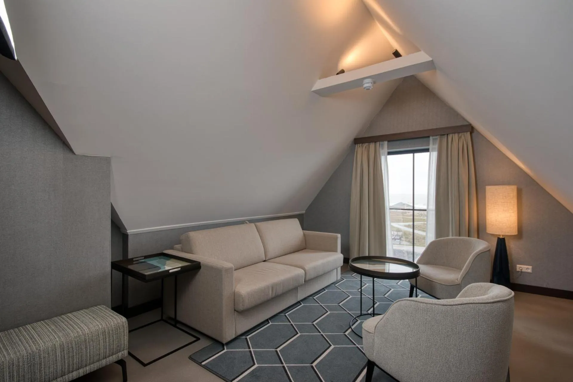 Living room in Hotel de Schelde