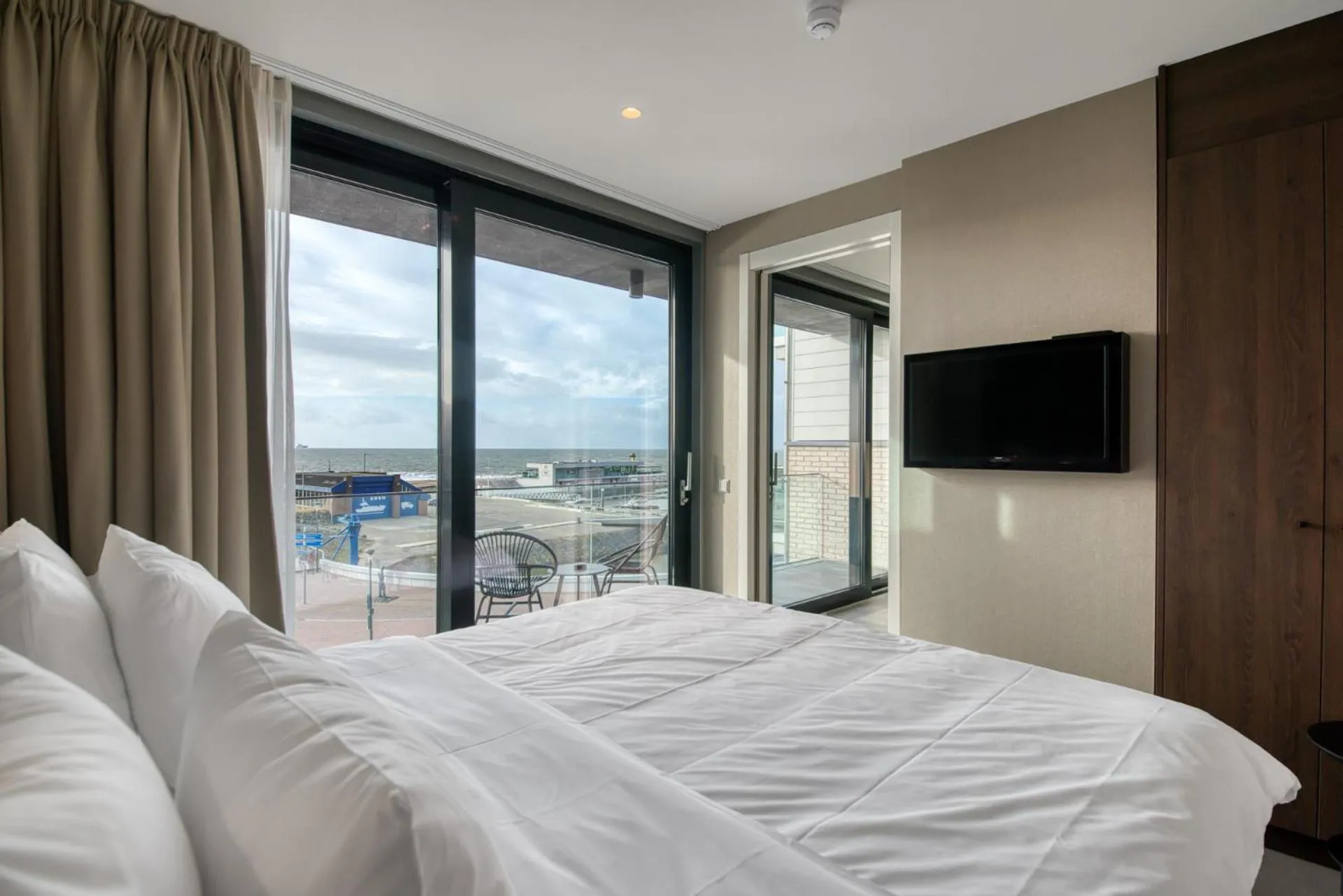 Bedroom, Bed in Hotel de Schelde