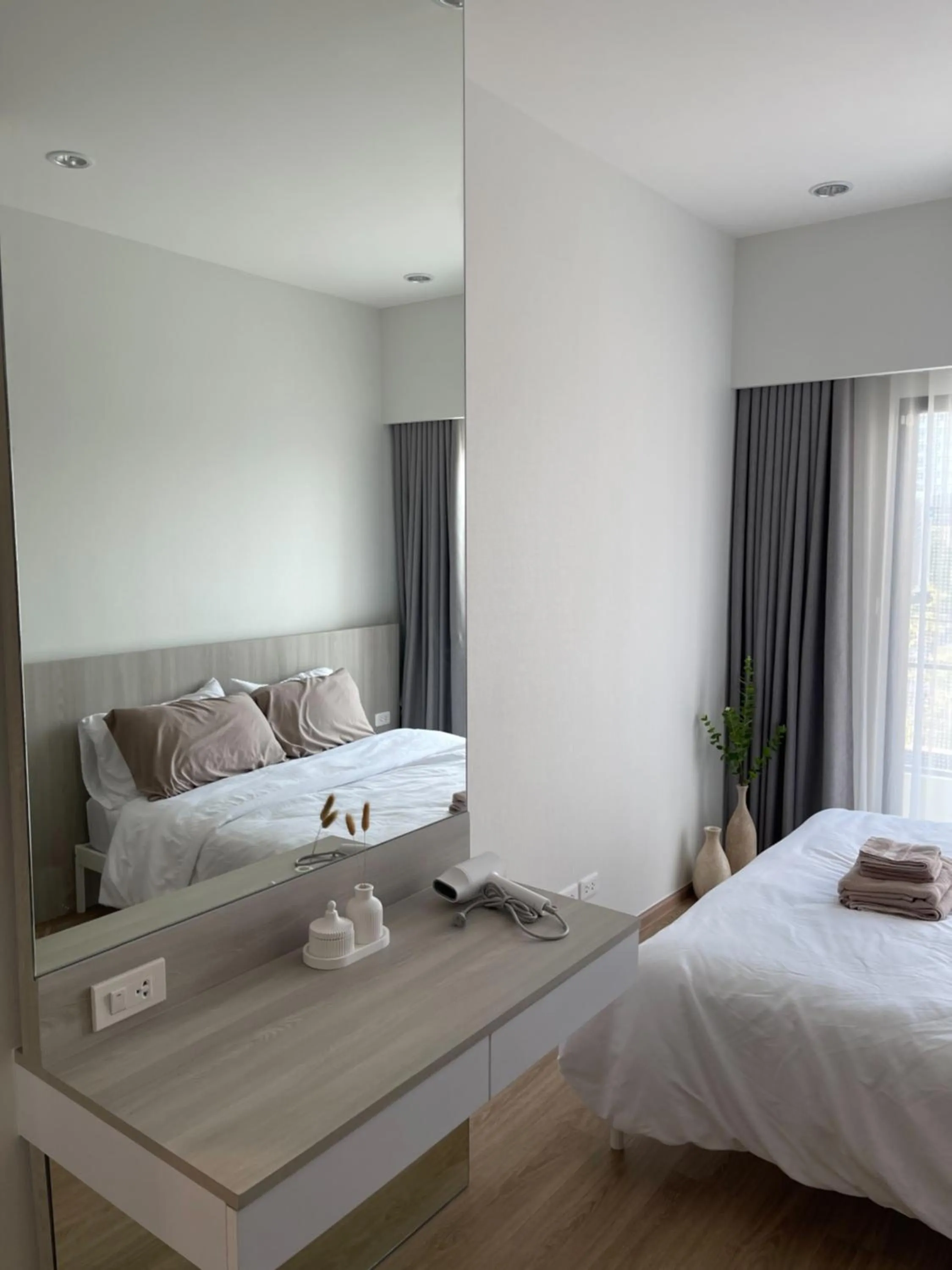 Bedroom, Bed in New Townhouse @Central Rayong