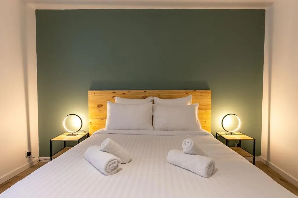 Bedroom, Bed in L'Appart des Platanes