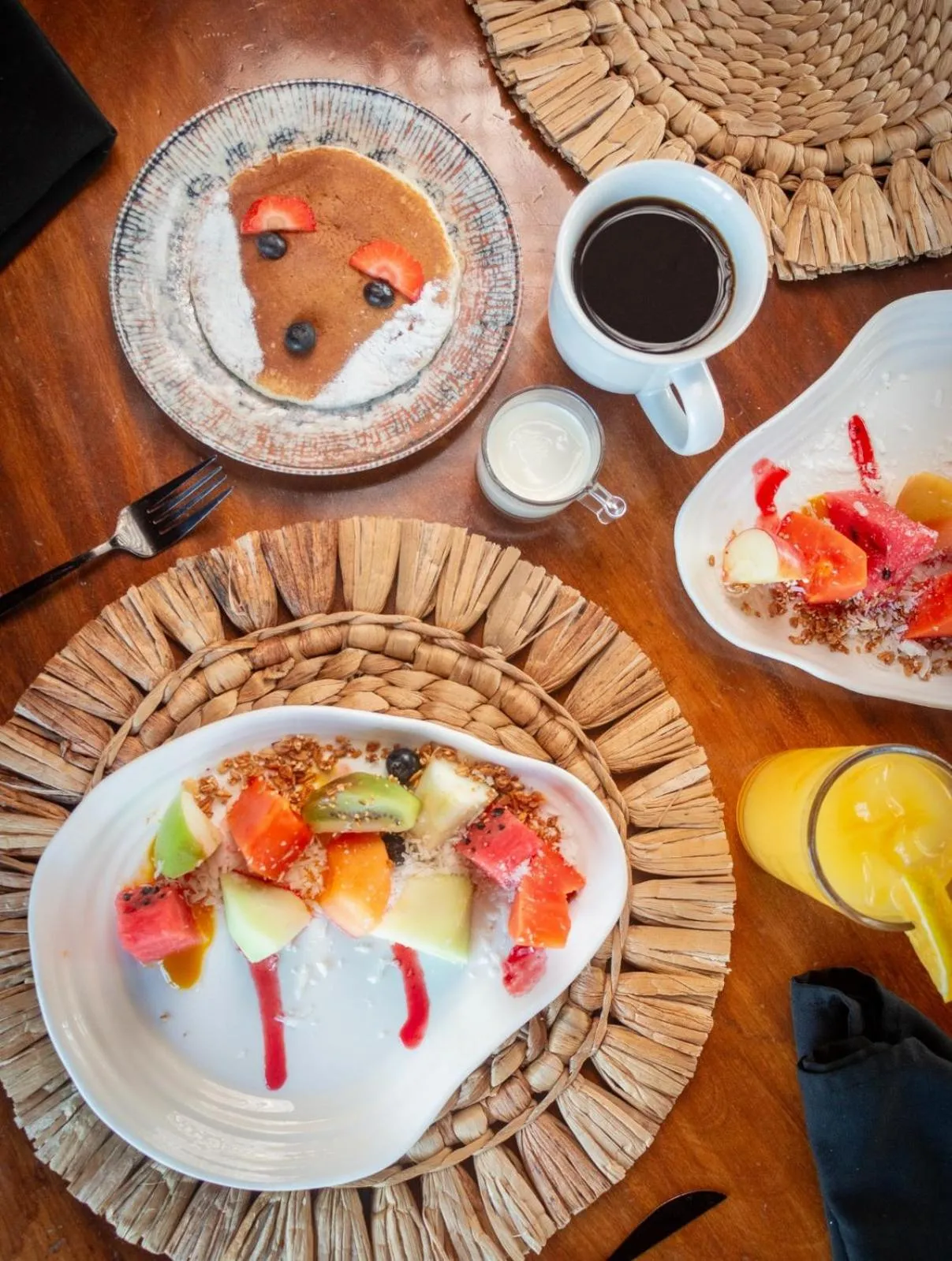 Continental breakfast in Akuazul Resorts Adults Only
