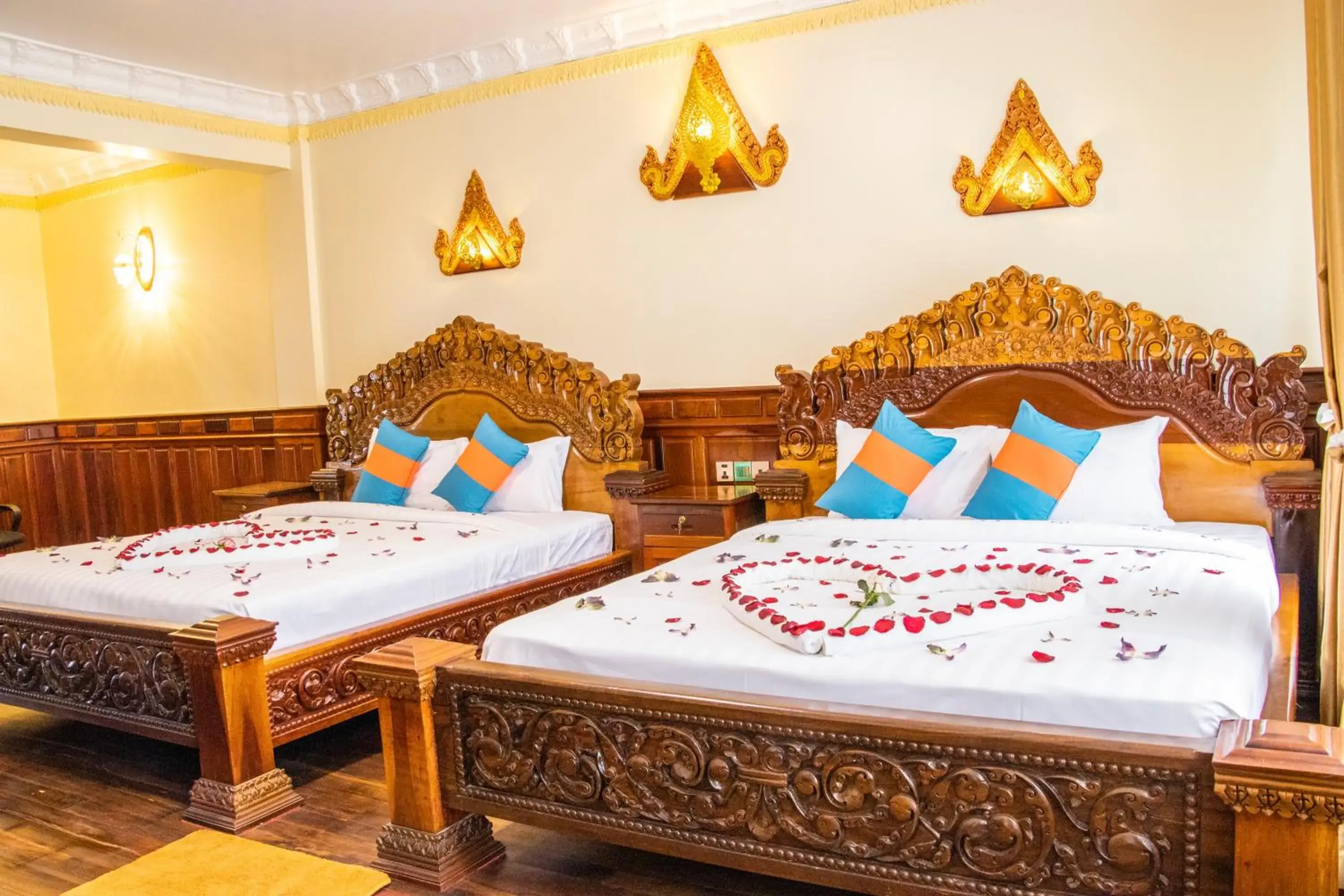 Bed in Puok Hotel Bed in Puok Hotel