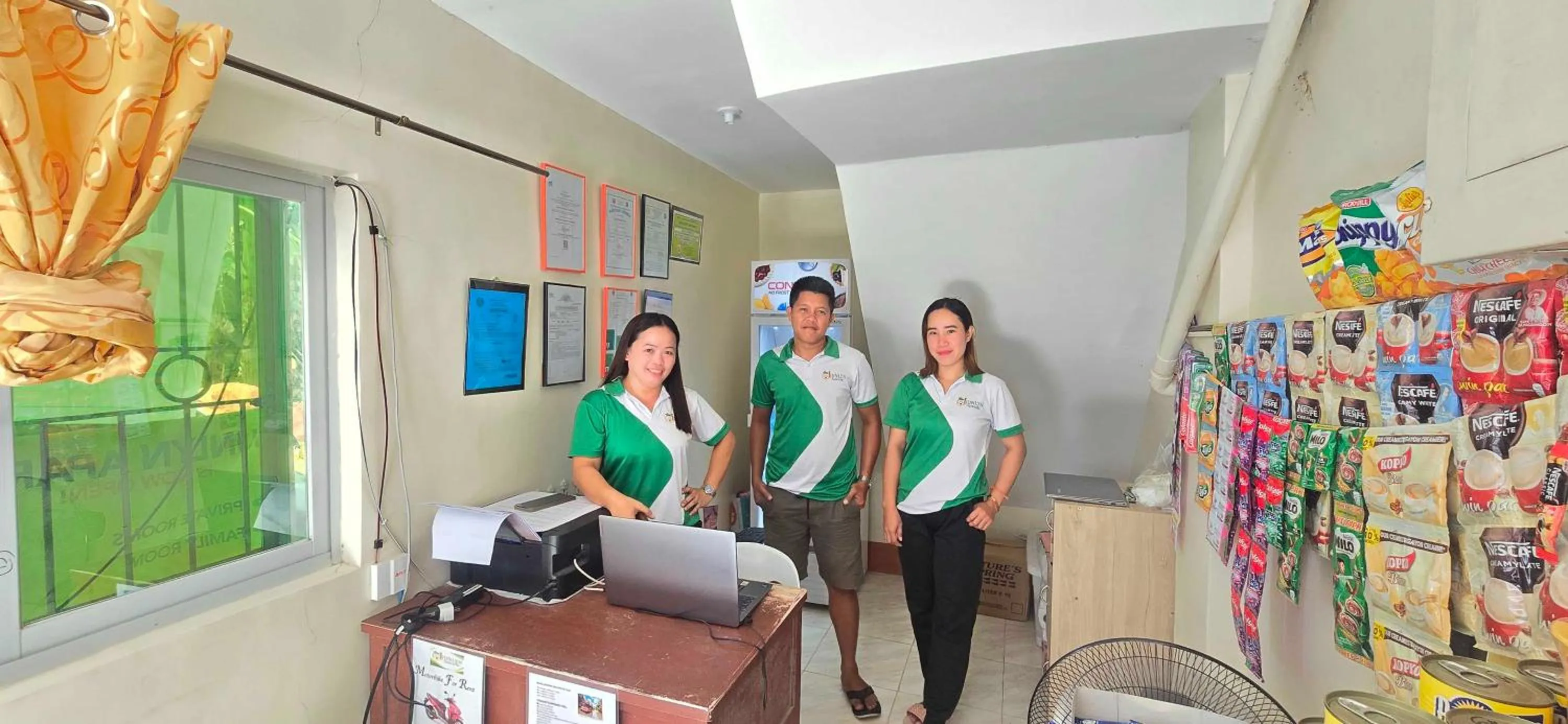 Lobby or reception in OYO 1121 JUNLYN APARTELLE