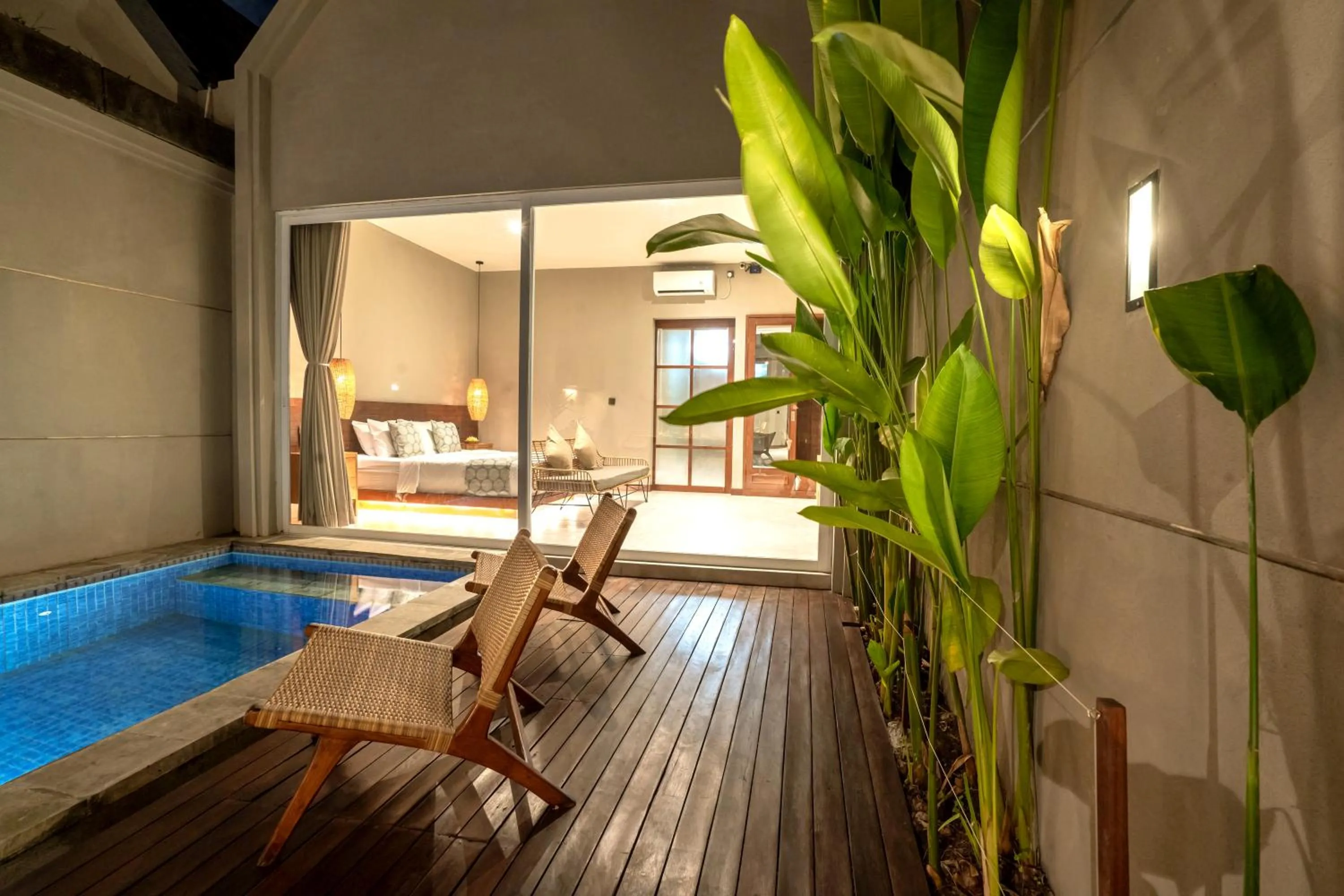 Pool view in Damarya Villa Canggu by Samhita Bali