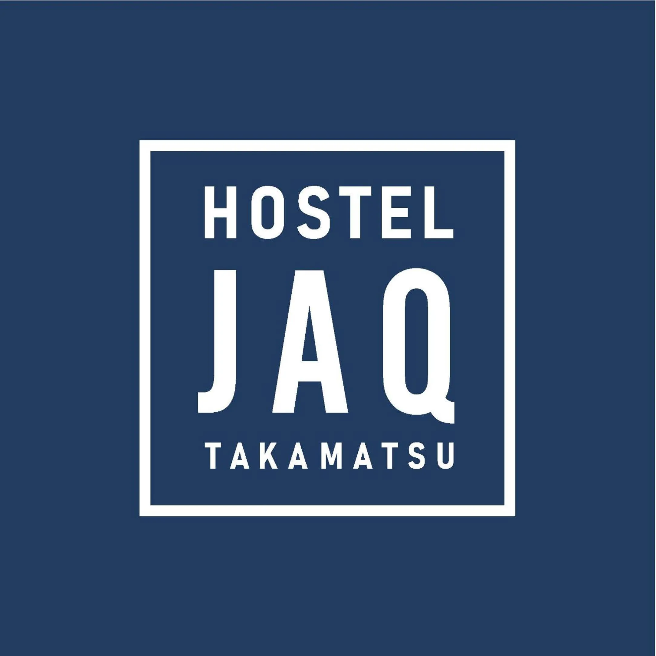 Logo/Certificate/Sign in Hostel JAQ takamatsu