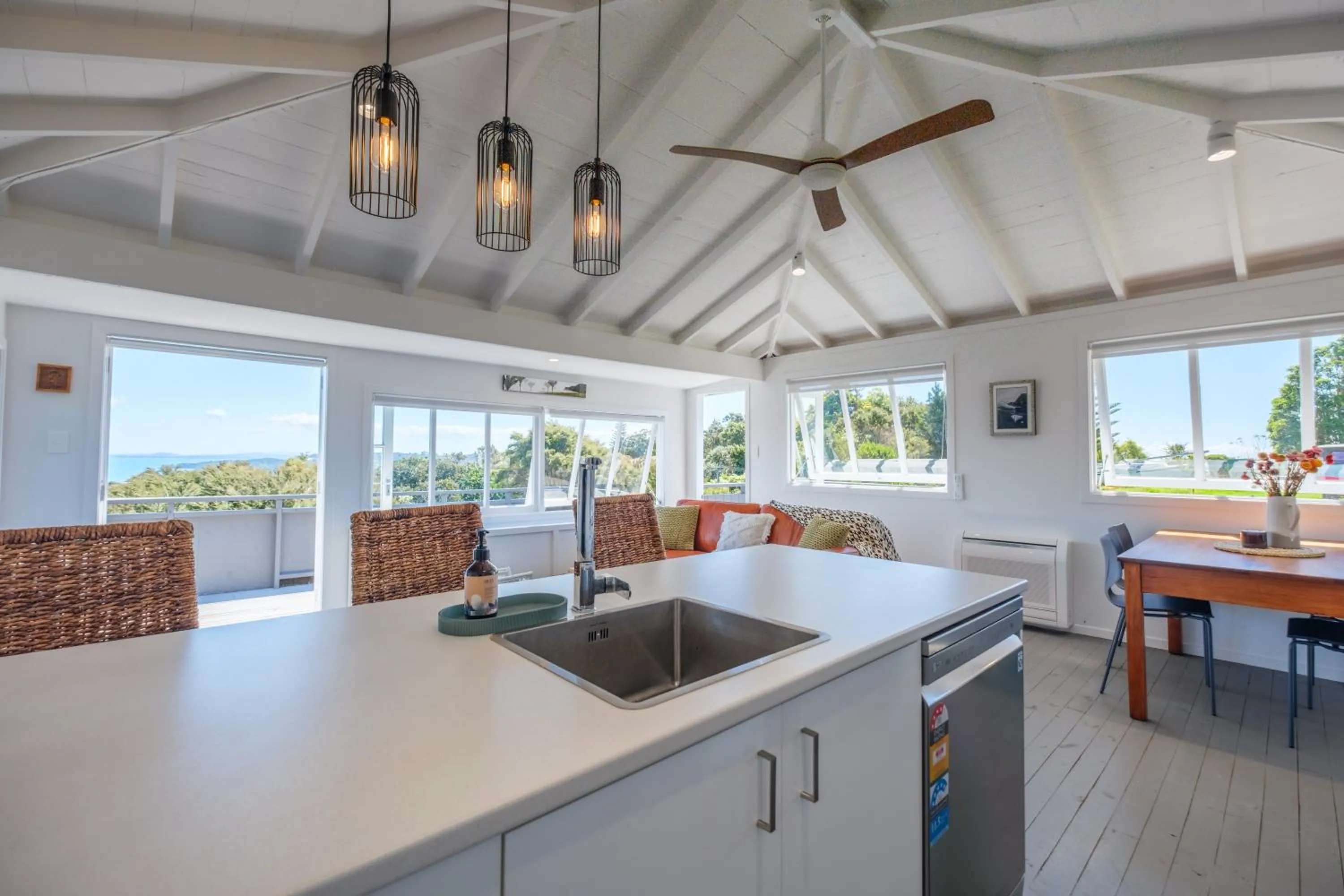 Living room in Gulf Island Views