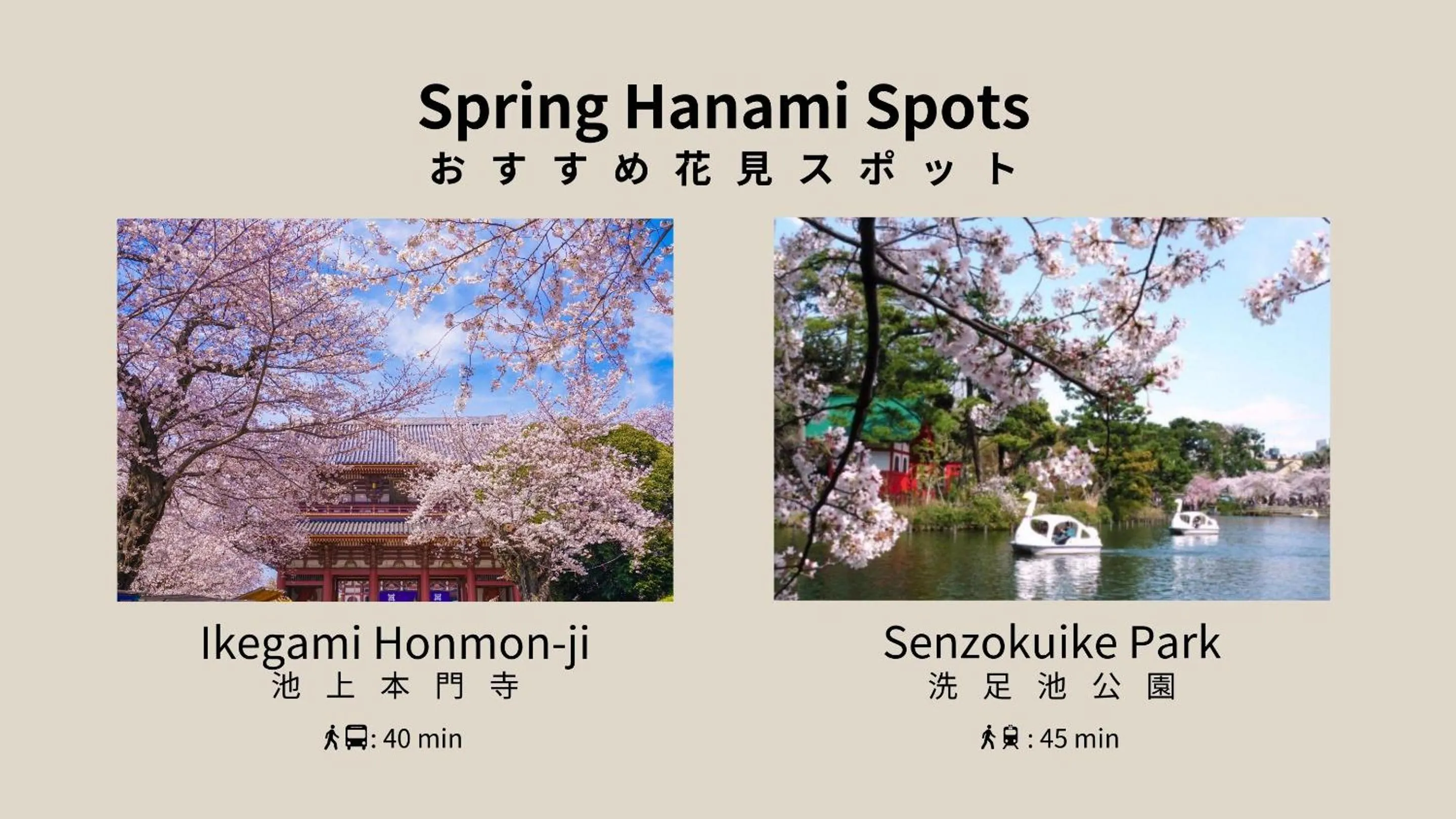 Nearby landmark in MINI HOUSE Tokyo South