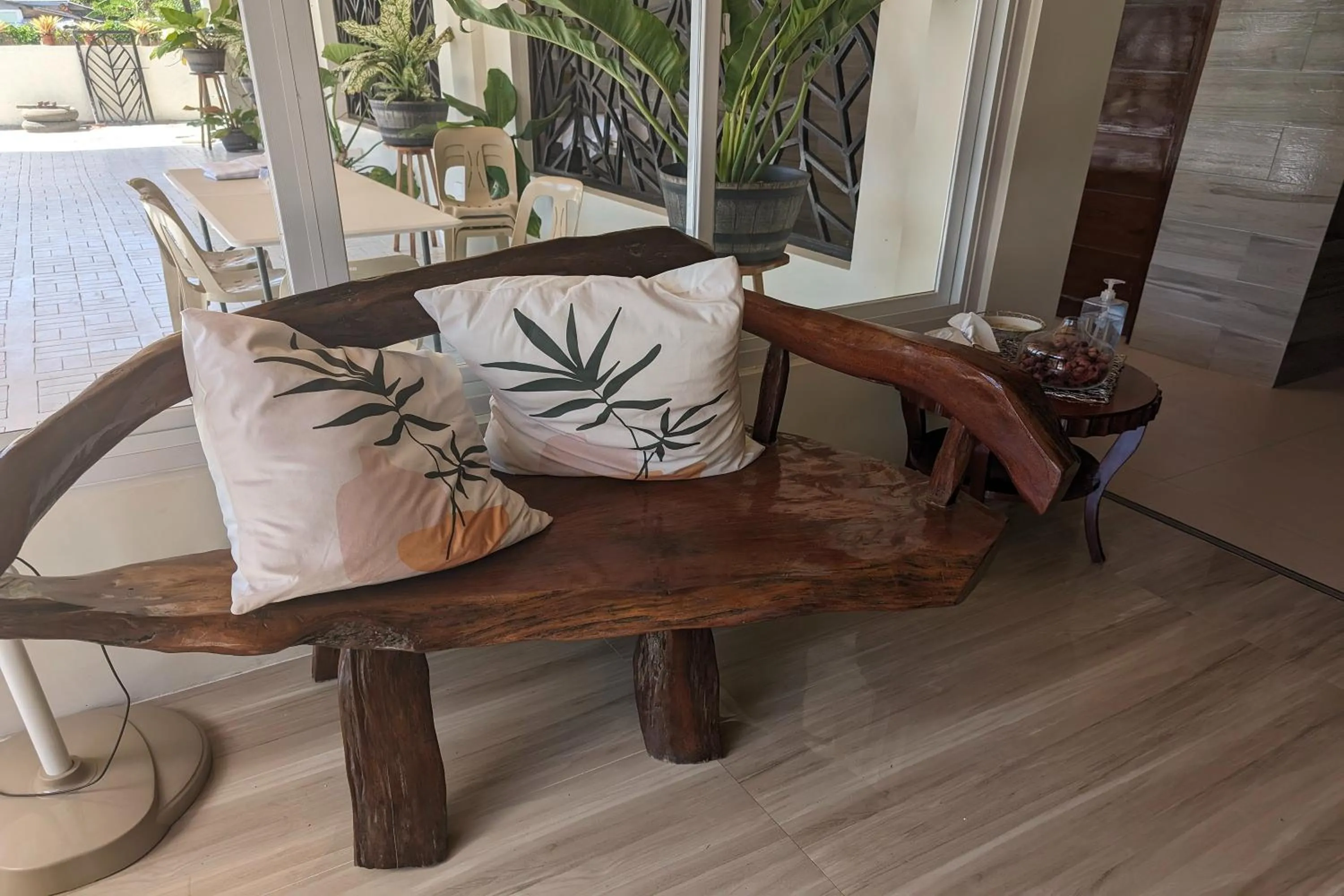 Seating area in Manuela Suites Puerto Princesa near Airport