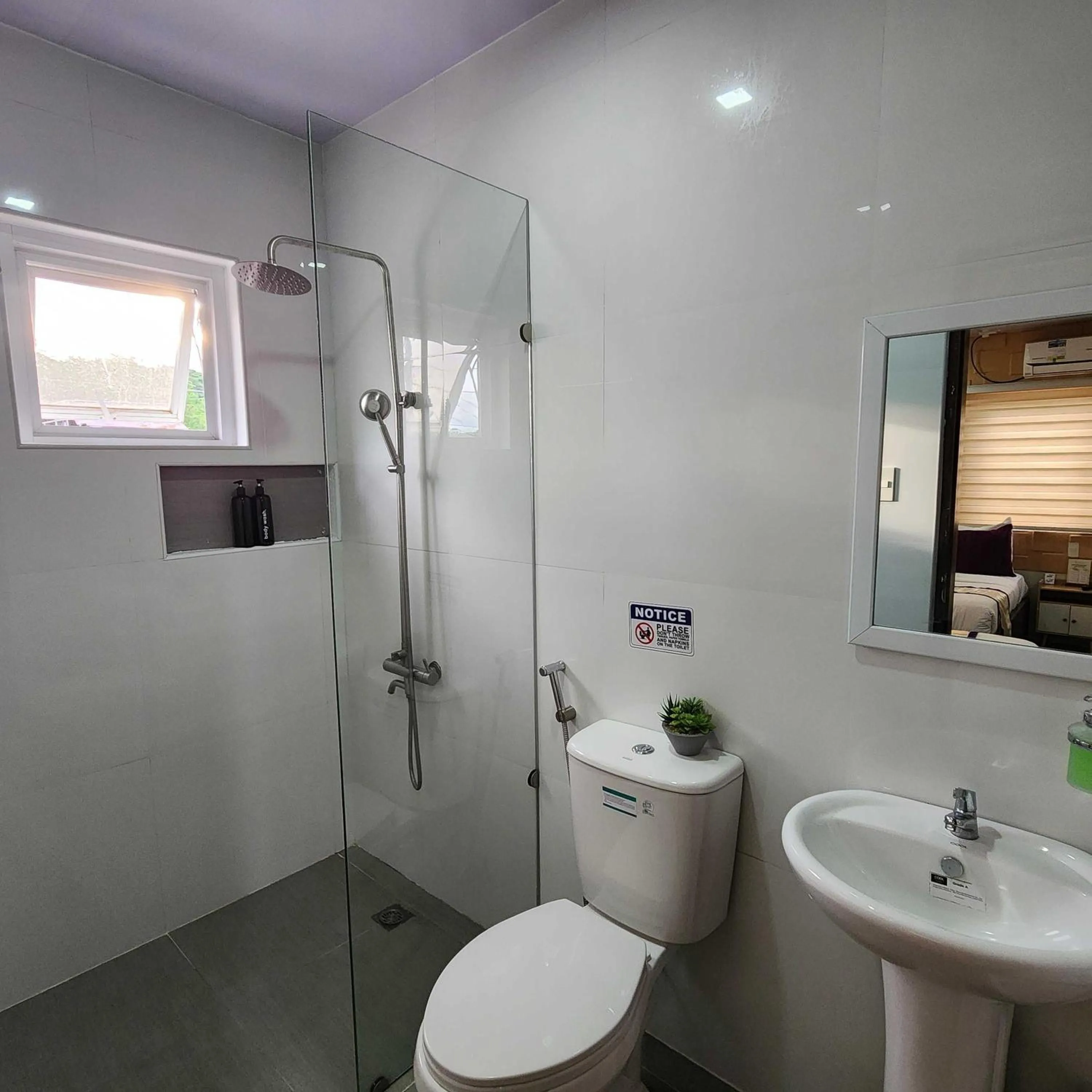 Bathroom in Manuela Suites Puerto Princesa near Airport