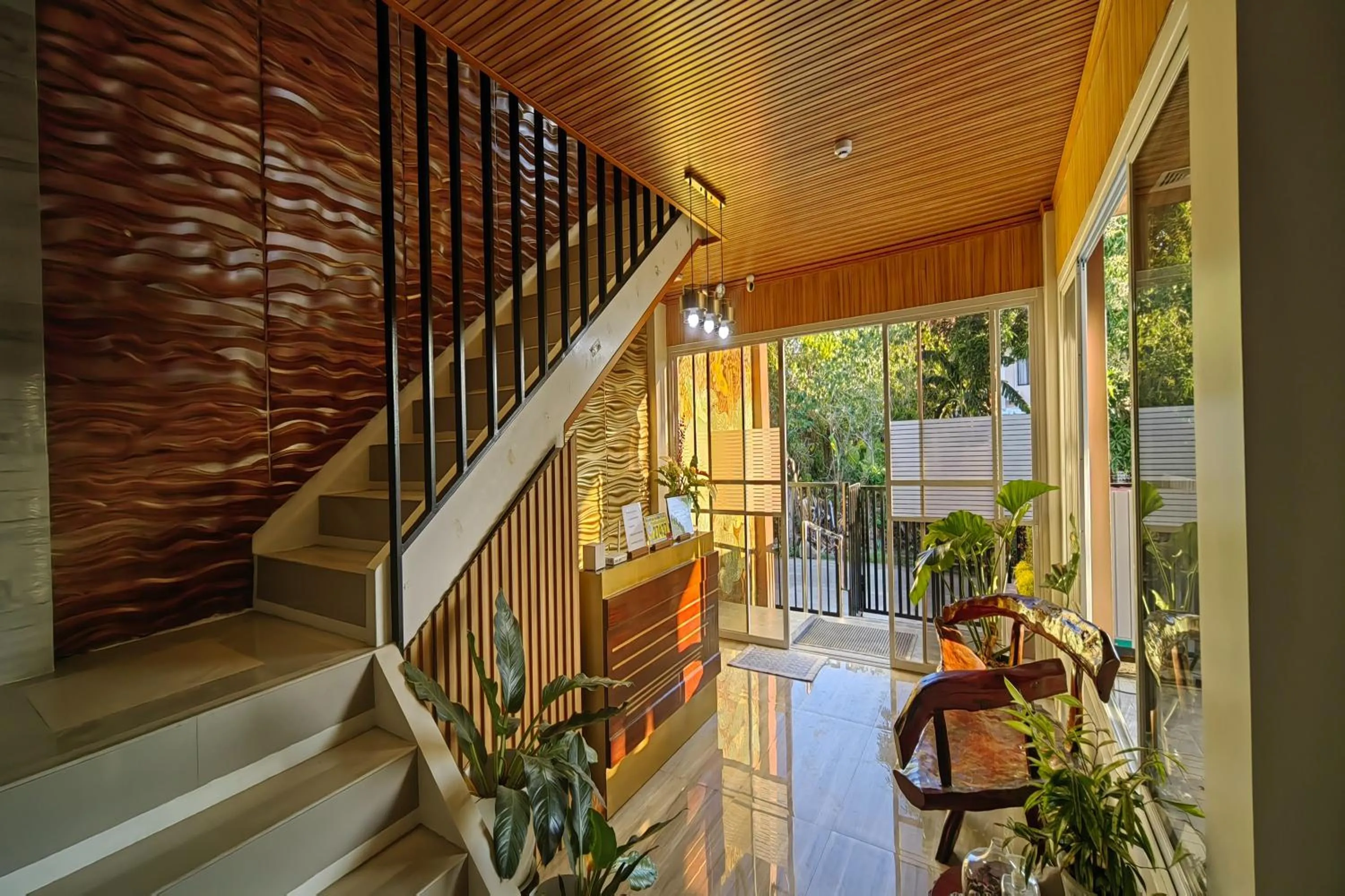 Lobby or reception in Manuela Suites Puerto Princesa near Airport