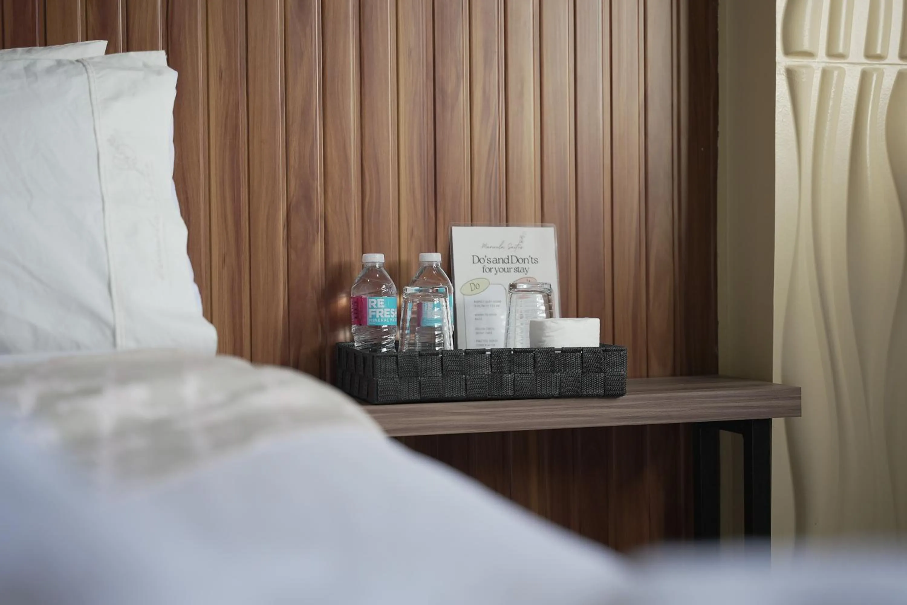 Bedroom, Bed in Manuela Suites Puerto Princesa near Airport