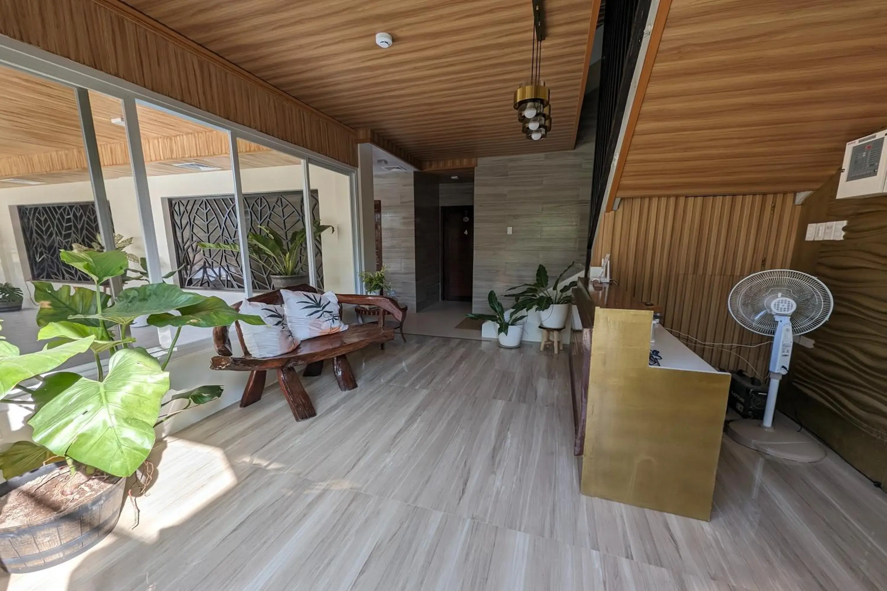 Lobby or reception in Manuela Suites Puerto Princesa near Airport Lobby or reception in Manuela Suites Puerto Princesa near Airport