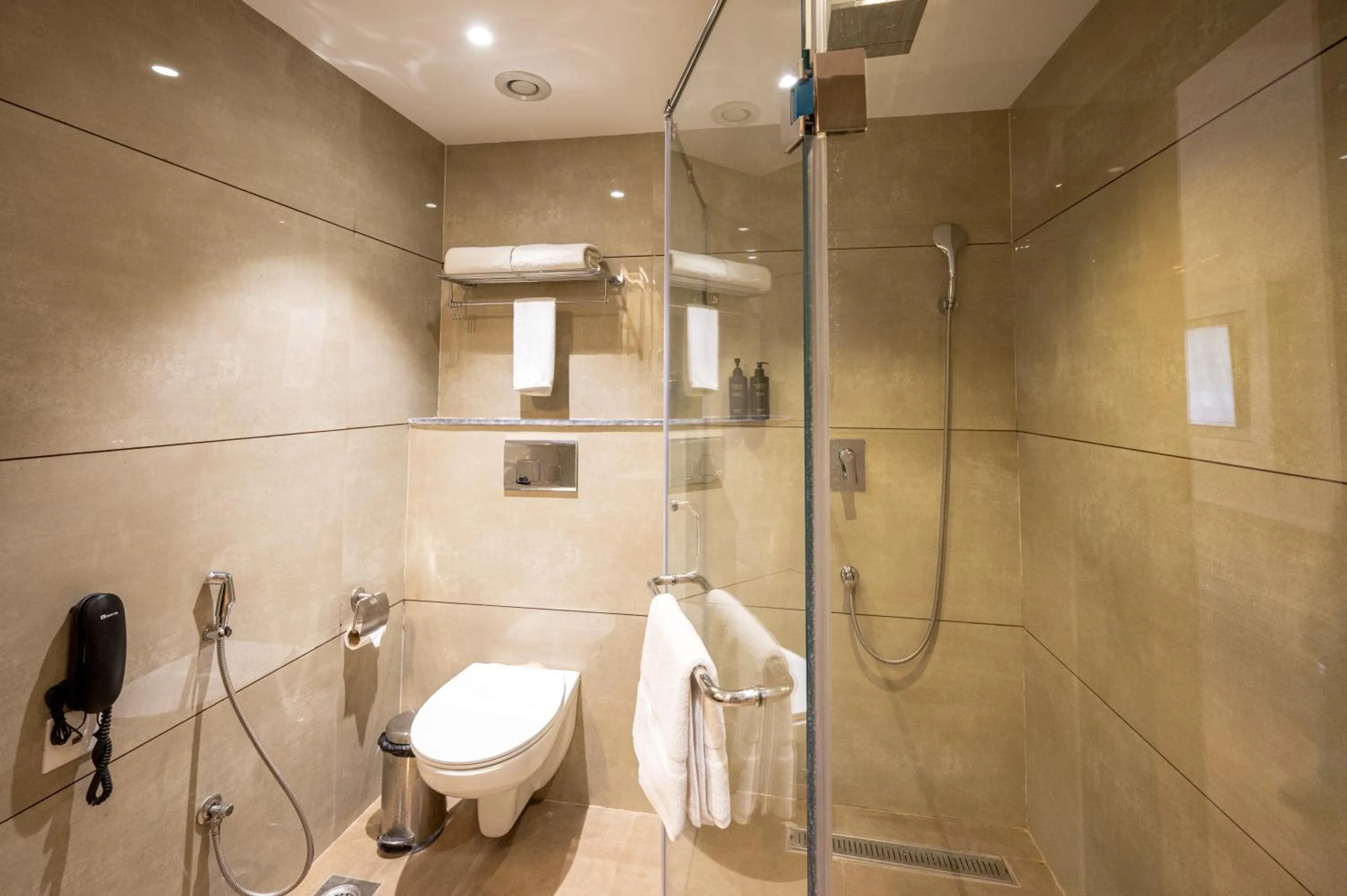 Toilet in Essentia Luxury Resort & Spa Udaipur