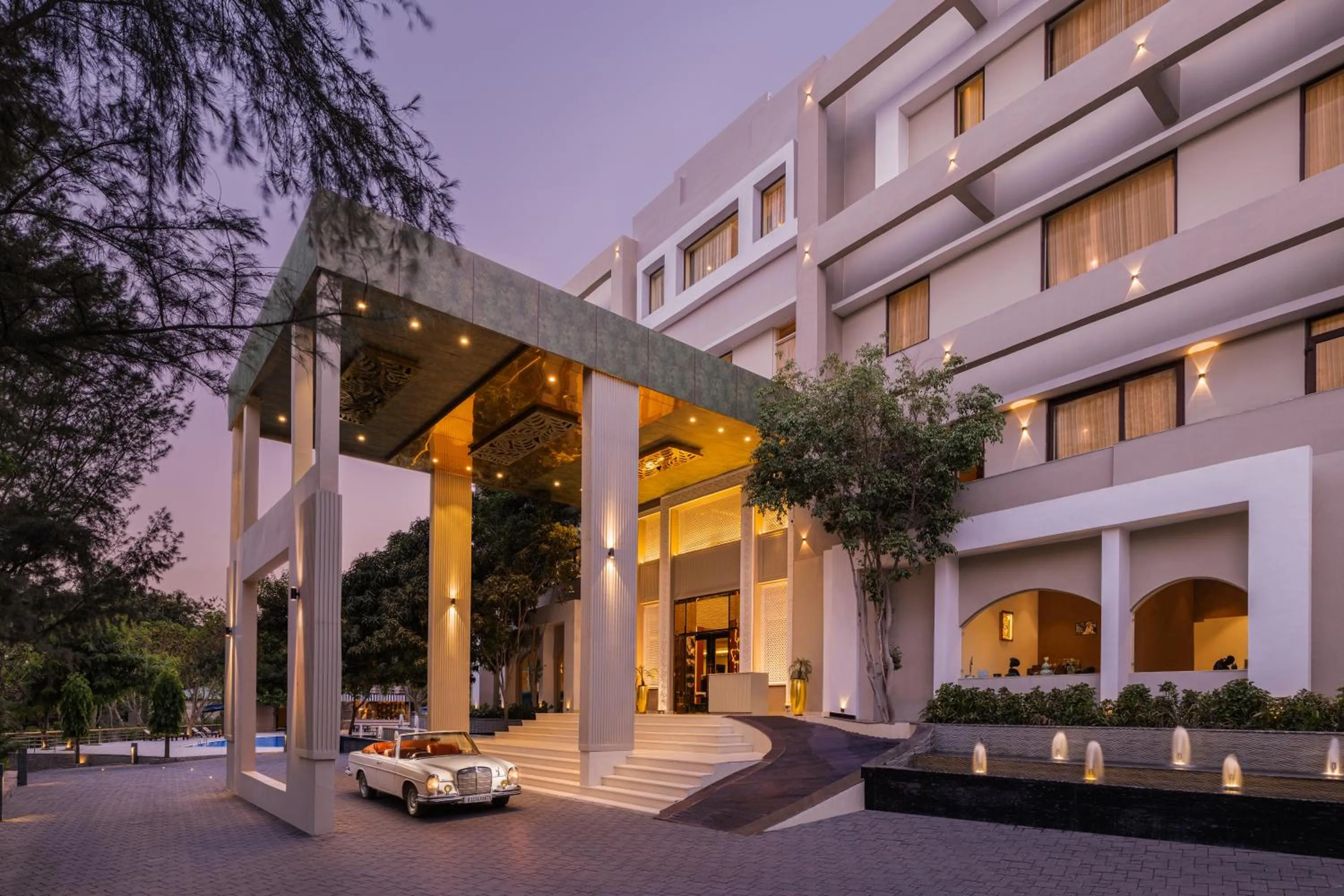 Property building in Essentia Luxury Resort & Spa Udaipur