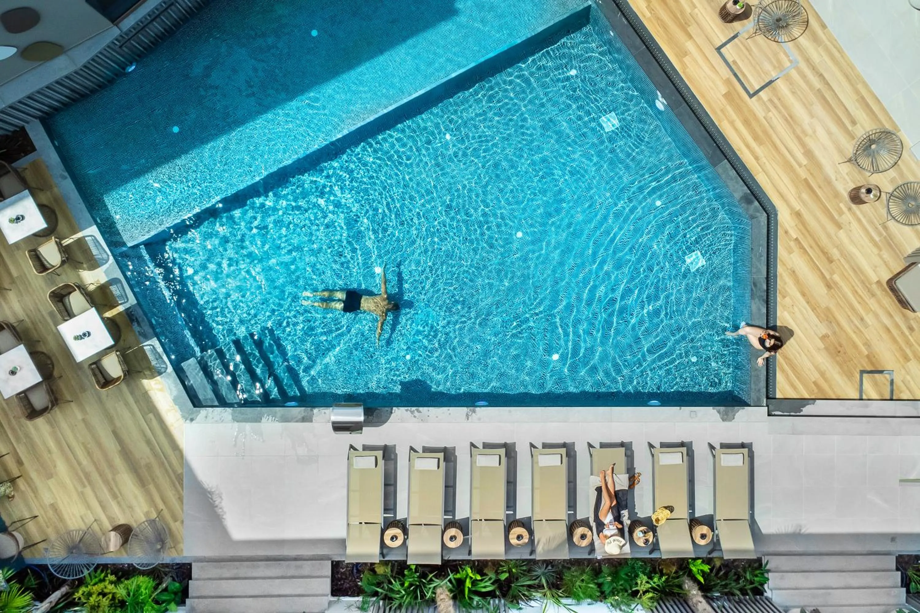 Swimming pool in Luuks Luxury Accommodation