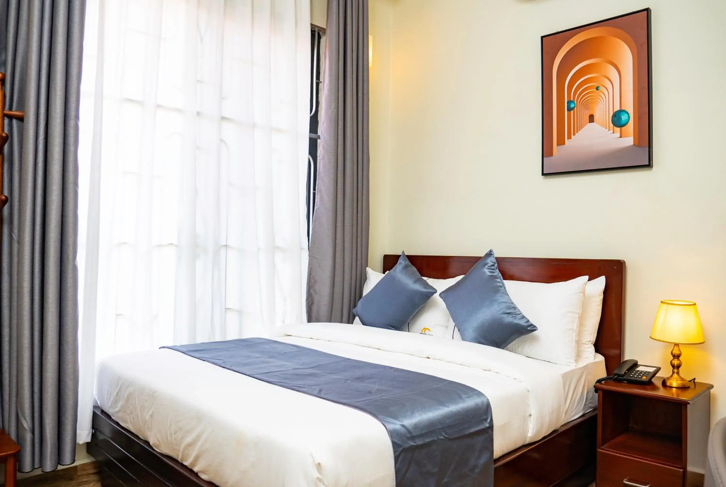 Bed in Primeland Hotel Bed in Primeland Hotel