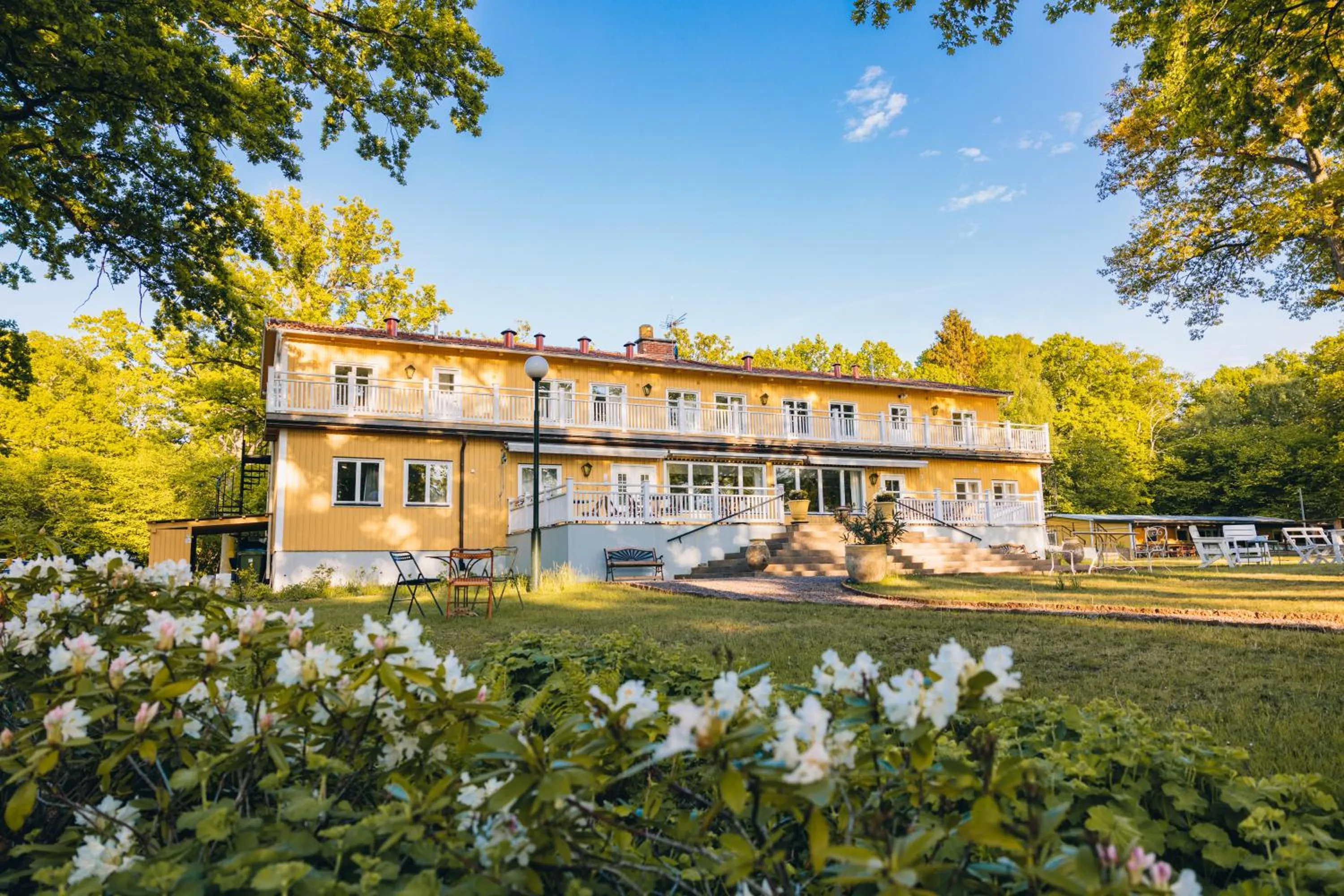 Property building in Mormors Pensionat Strandhagen