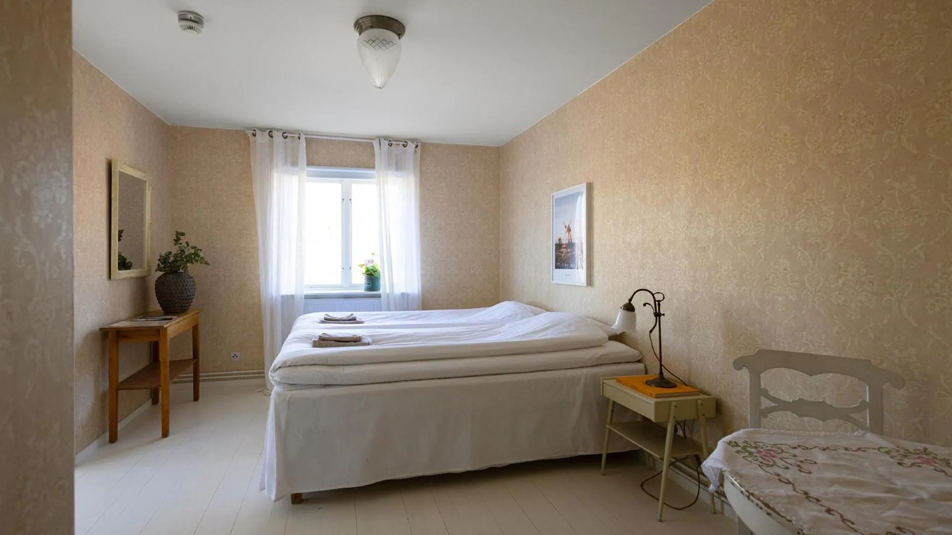 Bed in Mormors Pensionat Strandhagen