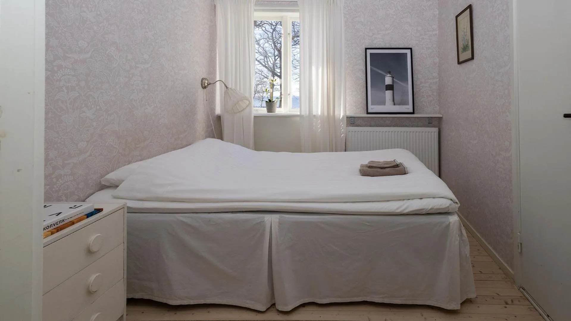 Bed in Mormors Pensionat Strandhagen