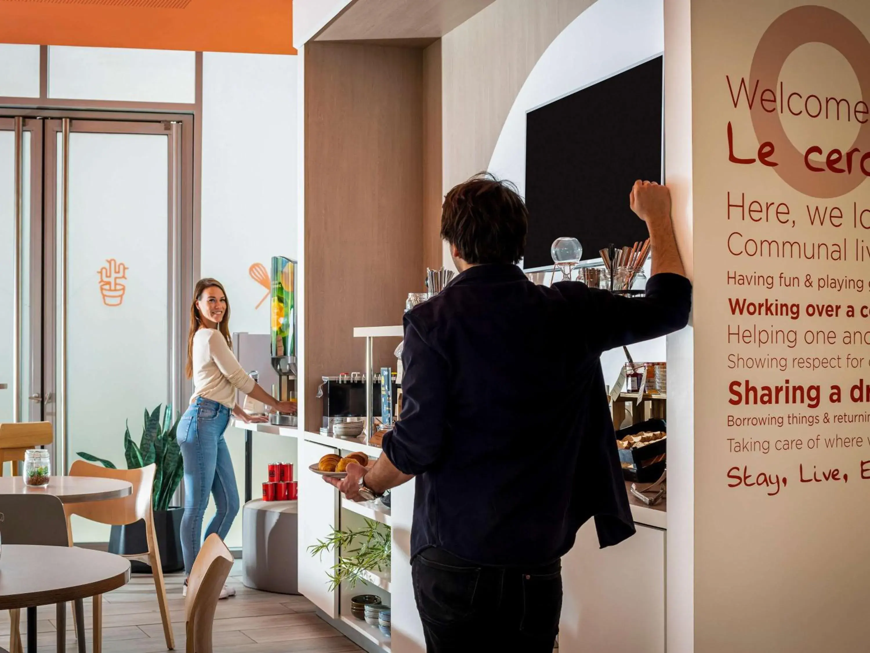 Breakfast in Aparthotel Adagio Access Paris Massy Gare Breakfast in Aparthotel Adagio Access Paris Massy Gare