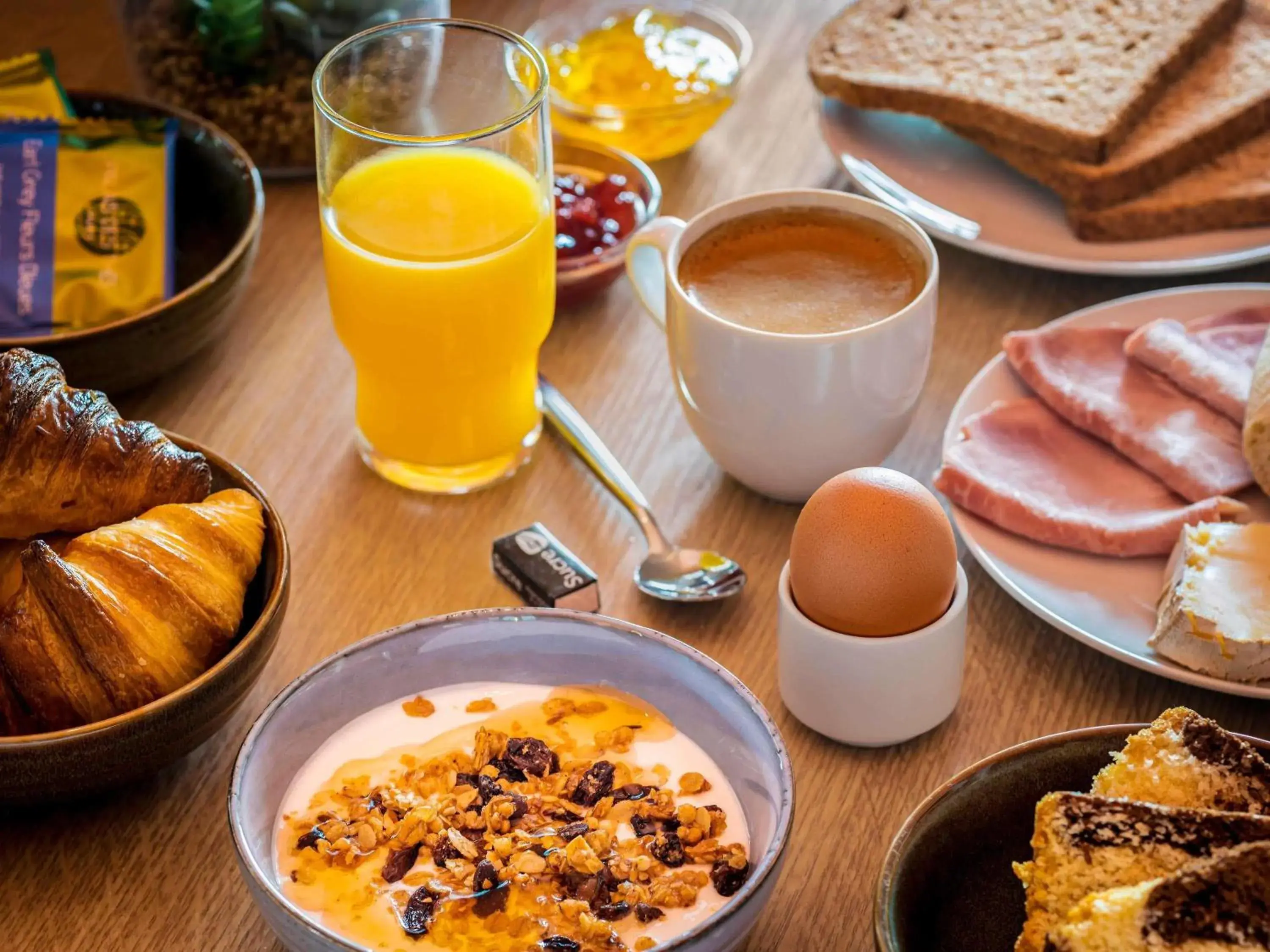 Breakfast in Aparthotel Adagio Access Paris Massy Gare Breakfast in Aparthotel Adagio Access Paris Massy Gare