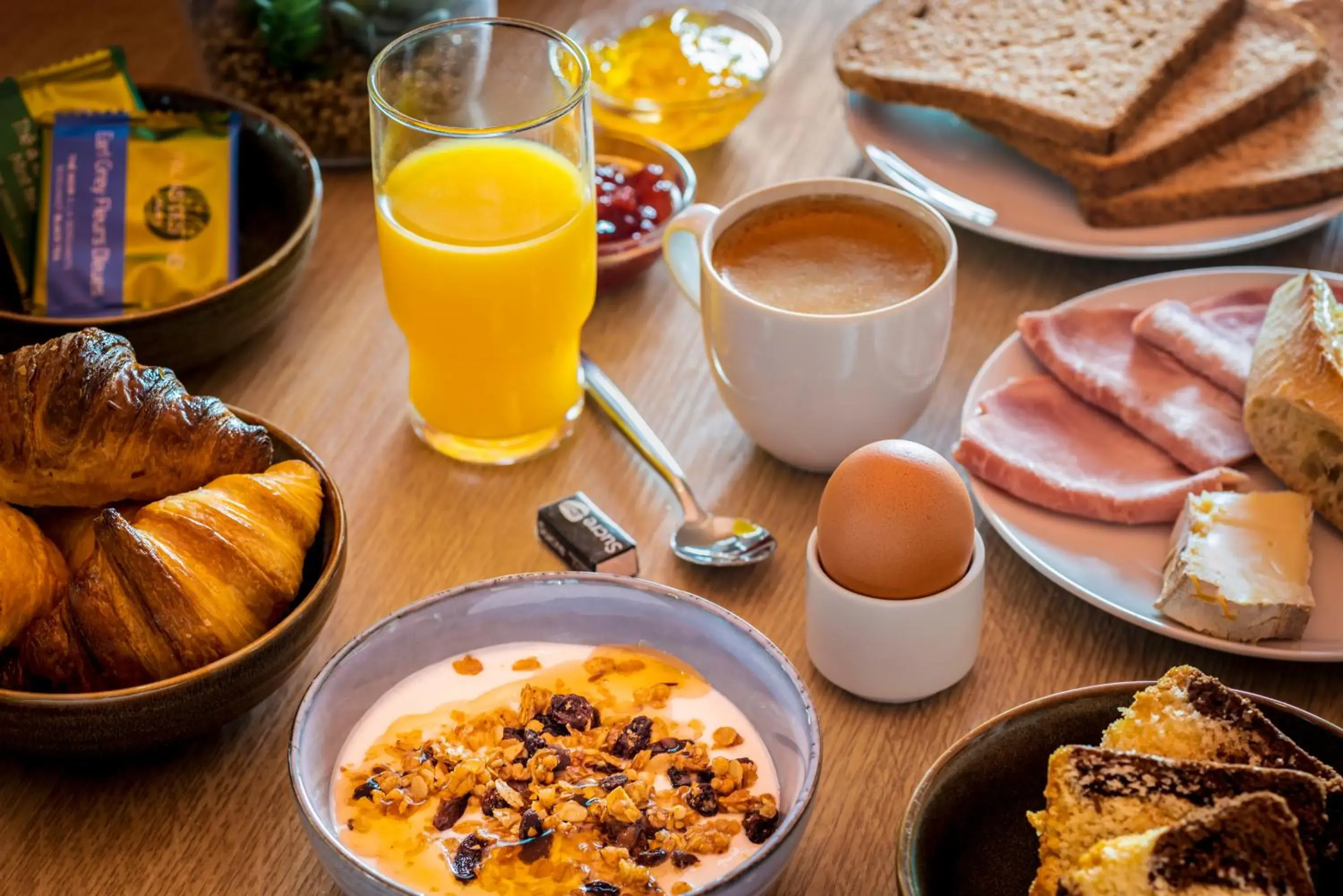 Breakfast in Aparthotel Adagio Access Paris Massy Gare Breakfast in Aparthotel Adagio Access Paris Massy Gare