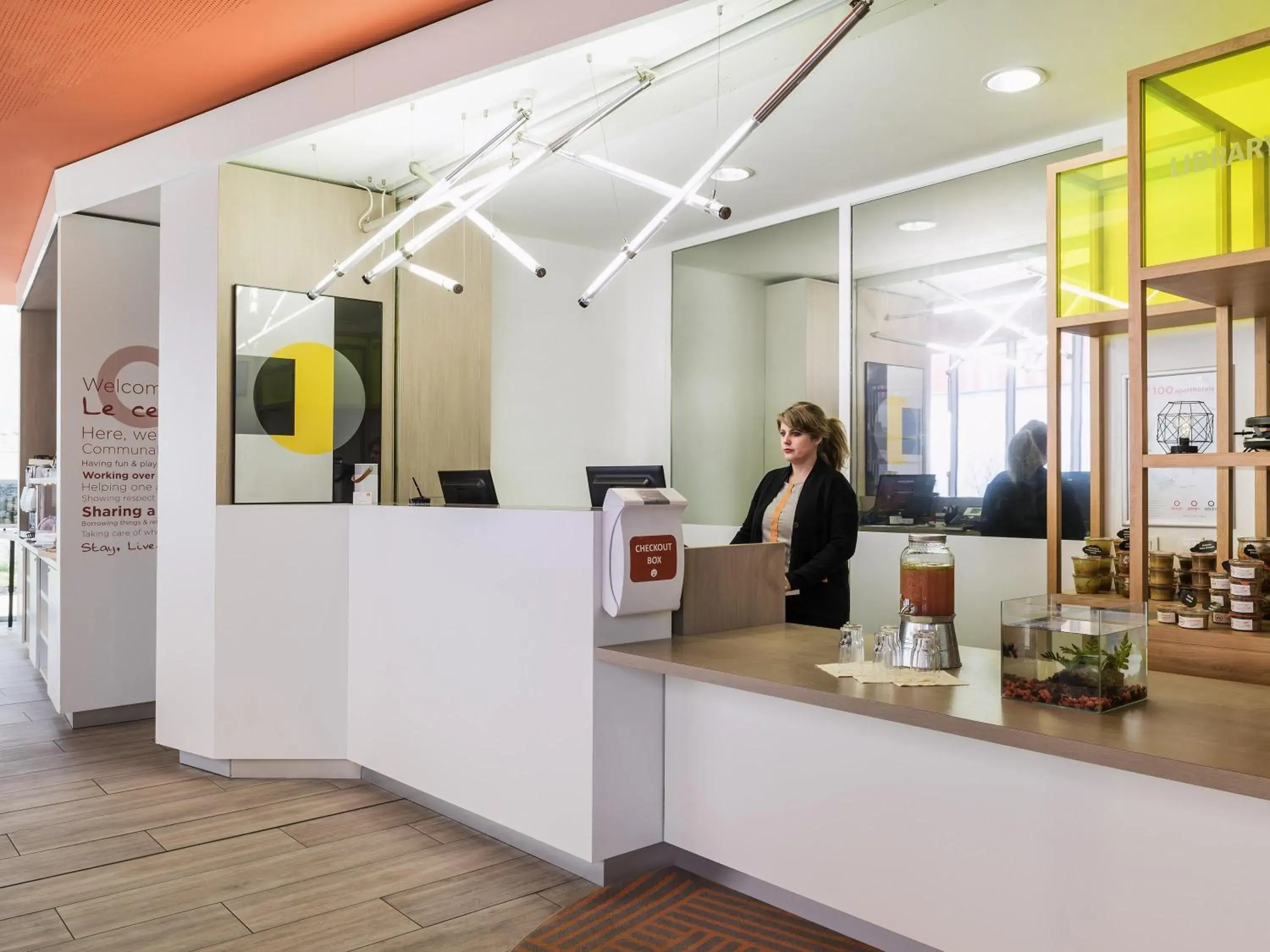 Property building in Aparthotel Adagio Access Paris Massy Gare Property building in Aparthotel Adagio Access Paris Massy Gare