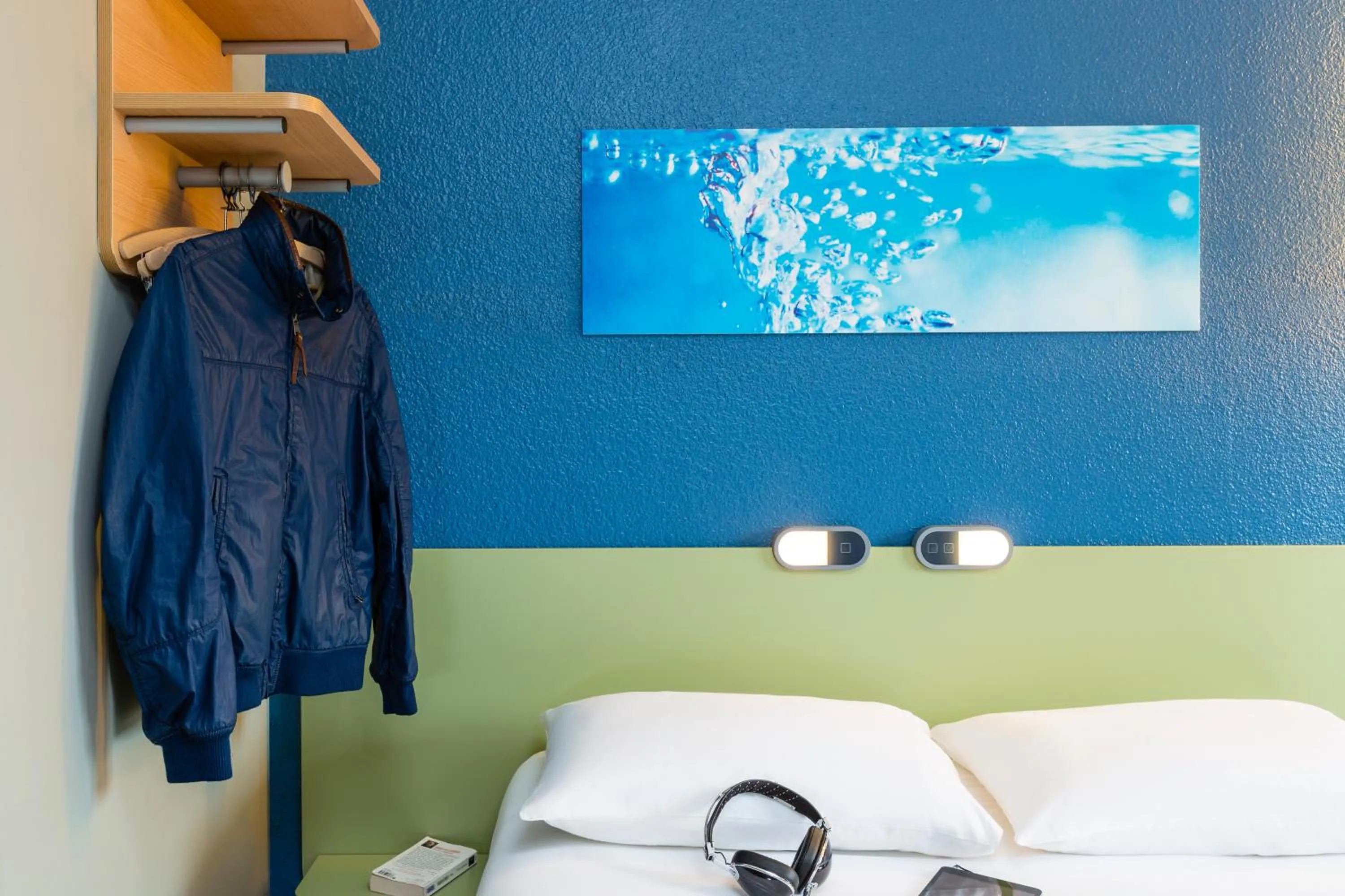 Bed in Ibis Budget Angers Parc des Expositions