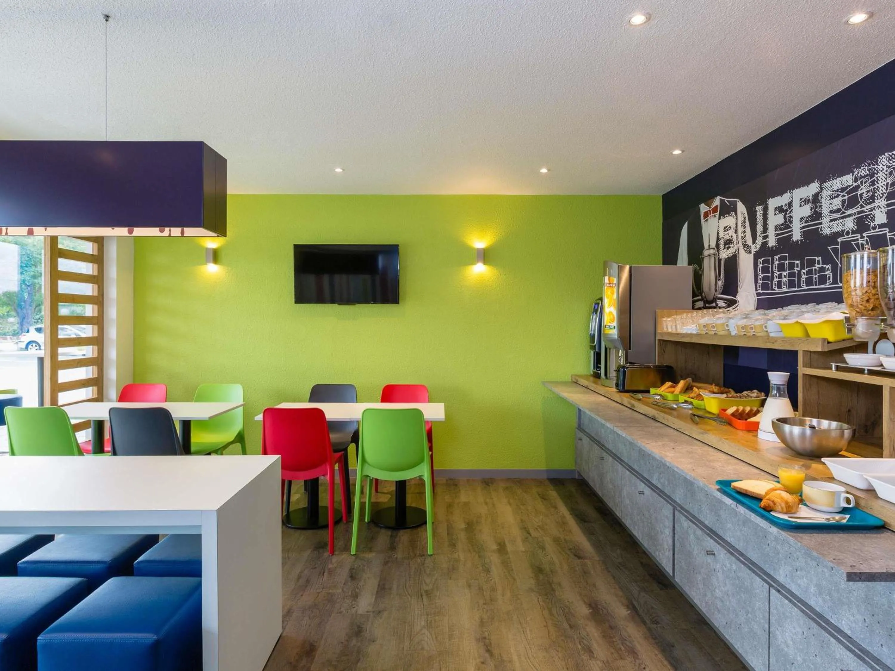 Breakfast in Ibis Budget Angers Parc des Expositions