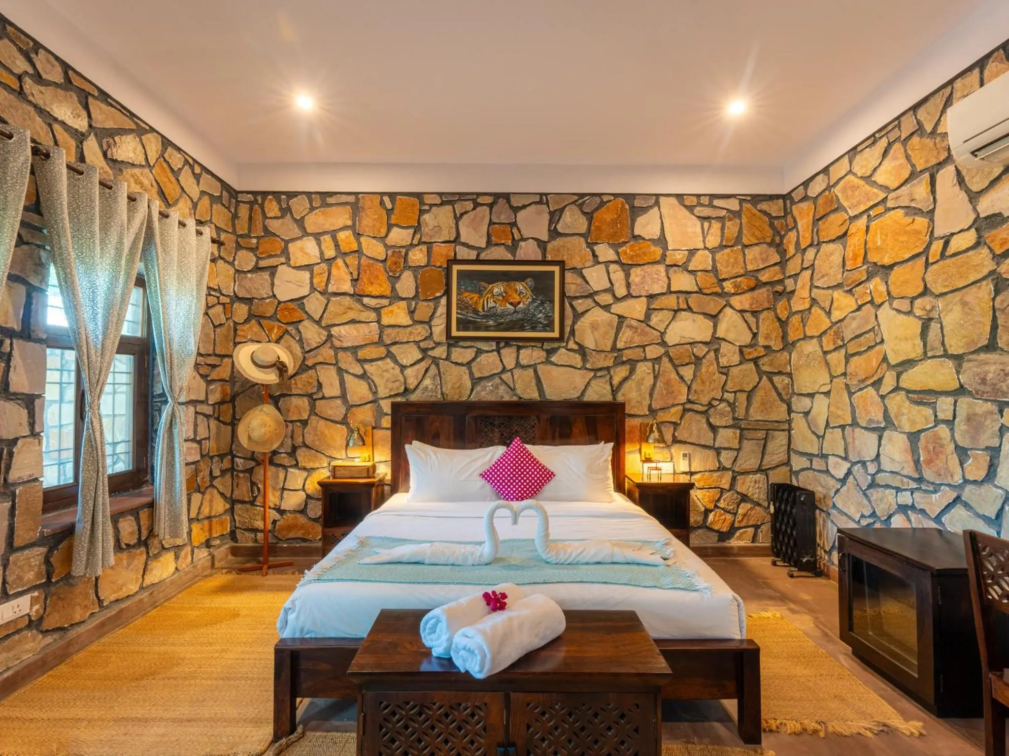 Bed in Moustache Ranthambore Luxuria