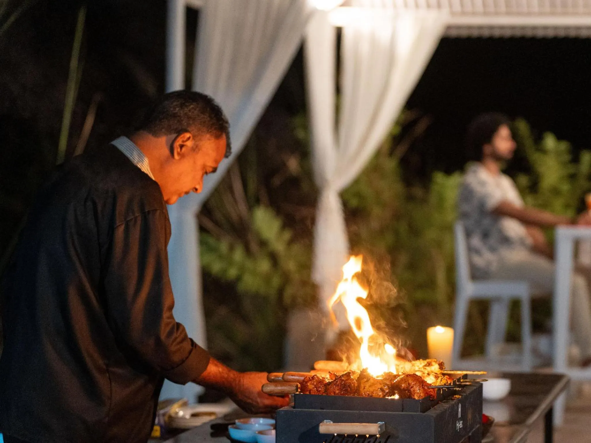 Dinner in Moustache Ranthambore Luxuria