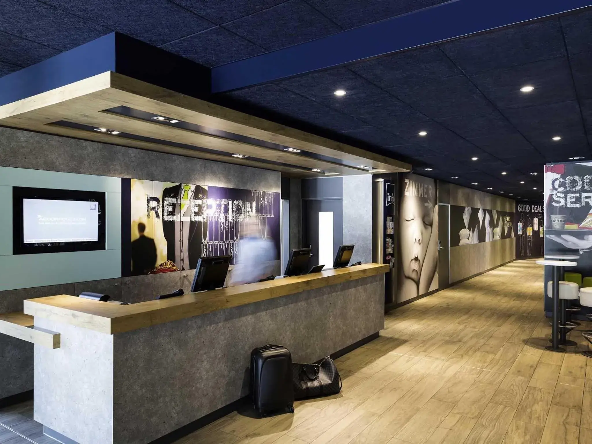 Property building in ibis budget Zurich Airport Property building in ibis budget Zurich Airport