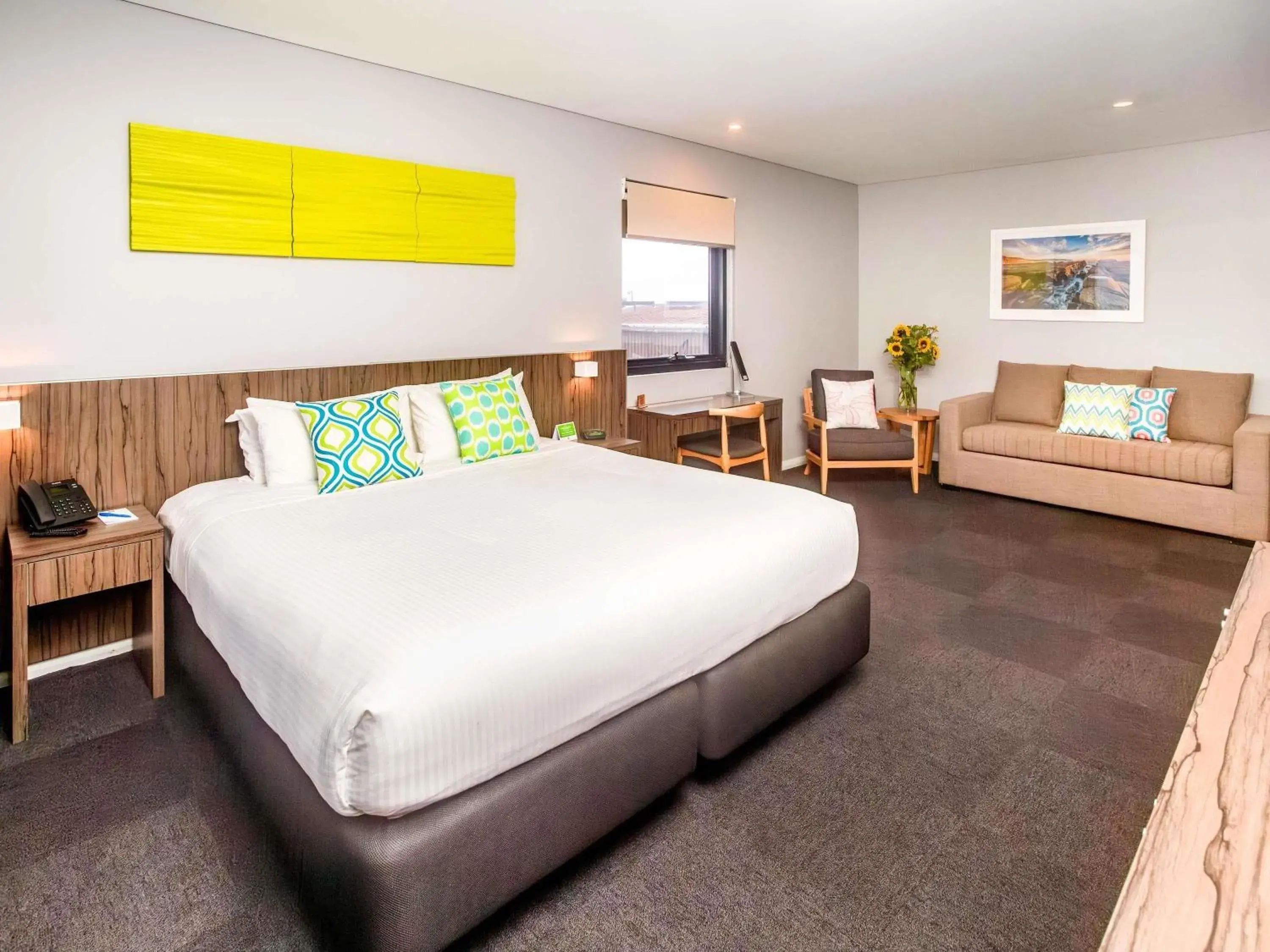 Bedroom, Bed in Ibis Styles The Entrance Bedroom, Bed in Ibis Styles The Entrance