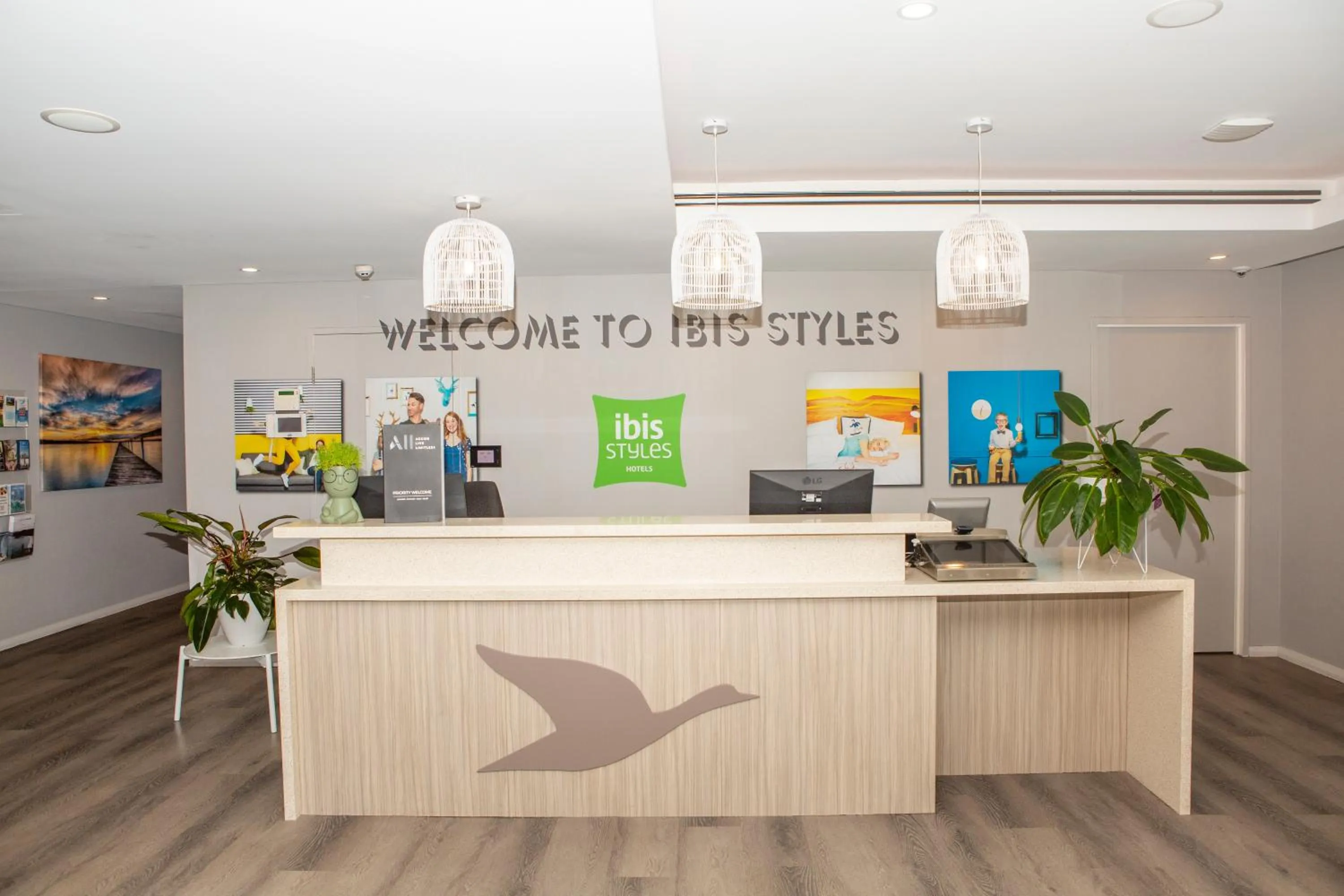 Lobby or reception in Ibis Styles The Entrance