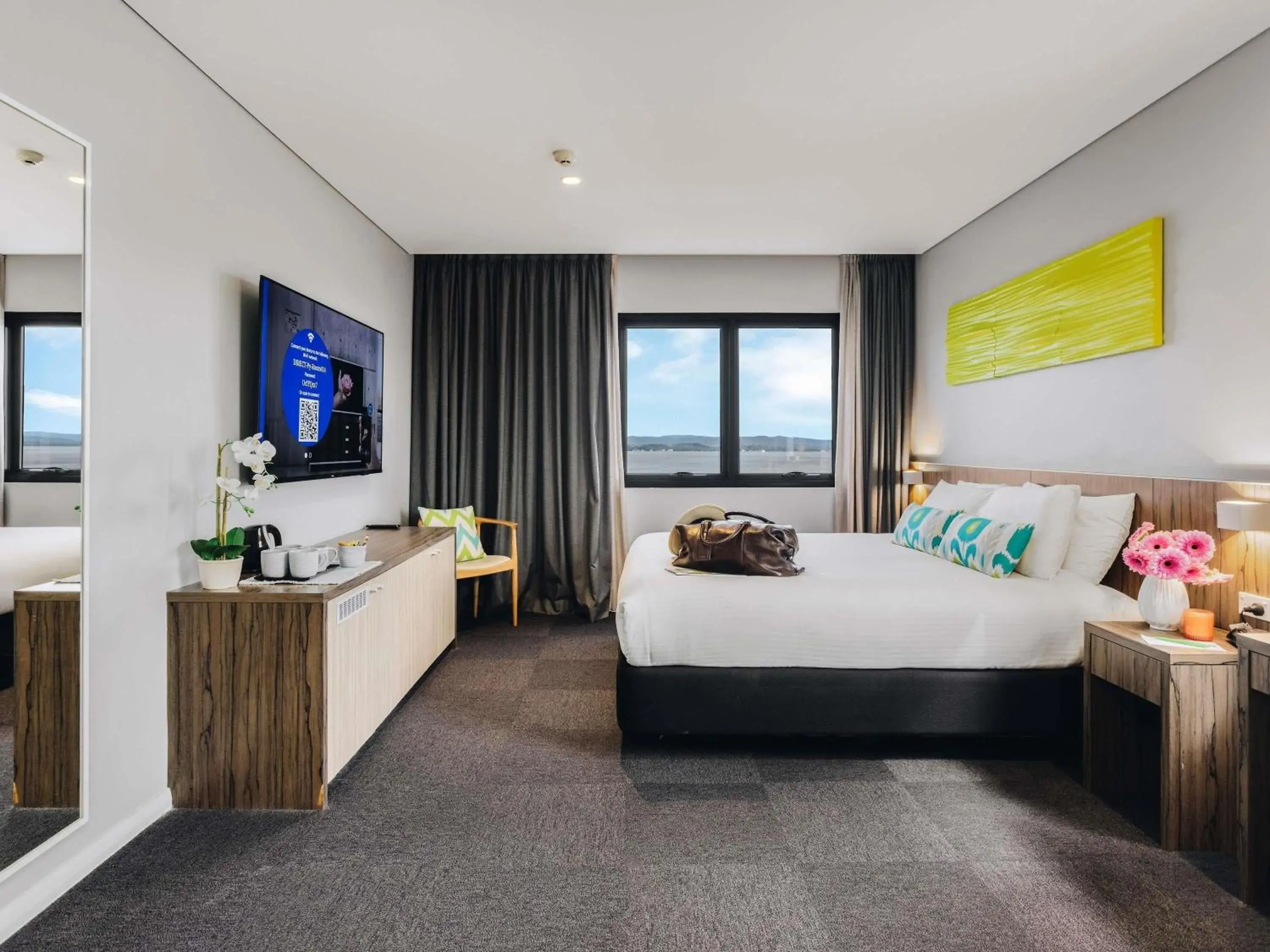 Bedroom, Bed in Ibis Styles The Entrance Bedroom, Bed in Ibis Styles The Entrance