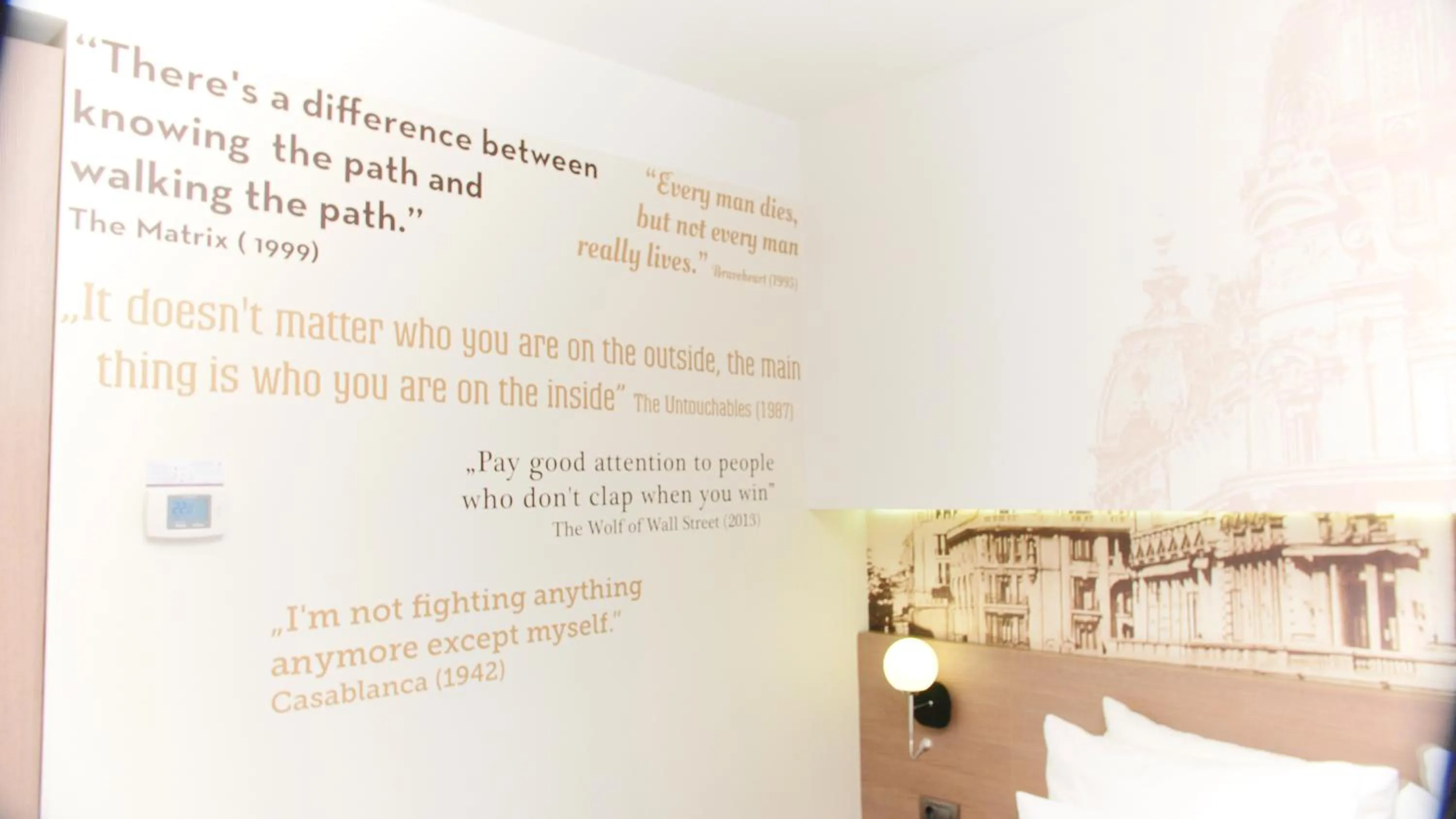 Decorative detail in Mercure Bucharest City Center